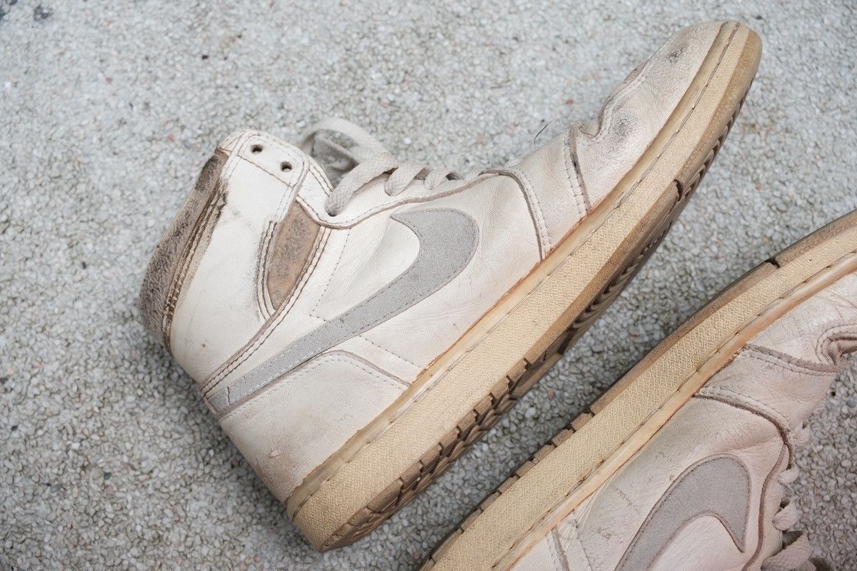 Nike OG 1985 Natural Grey Air Jordan 1 size US9.5 Size US 9.5 / EU 42-43 - 7 Thumbnail
