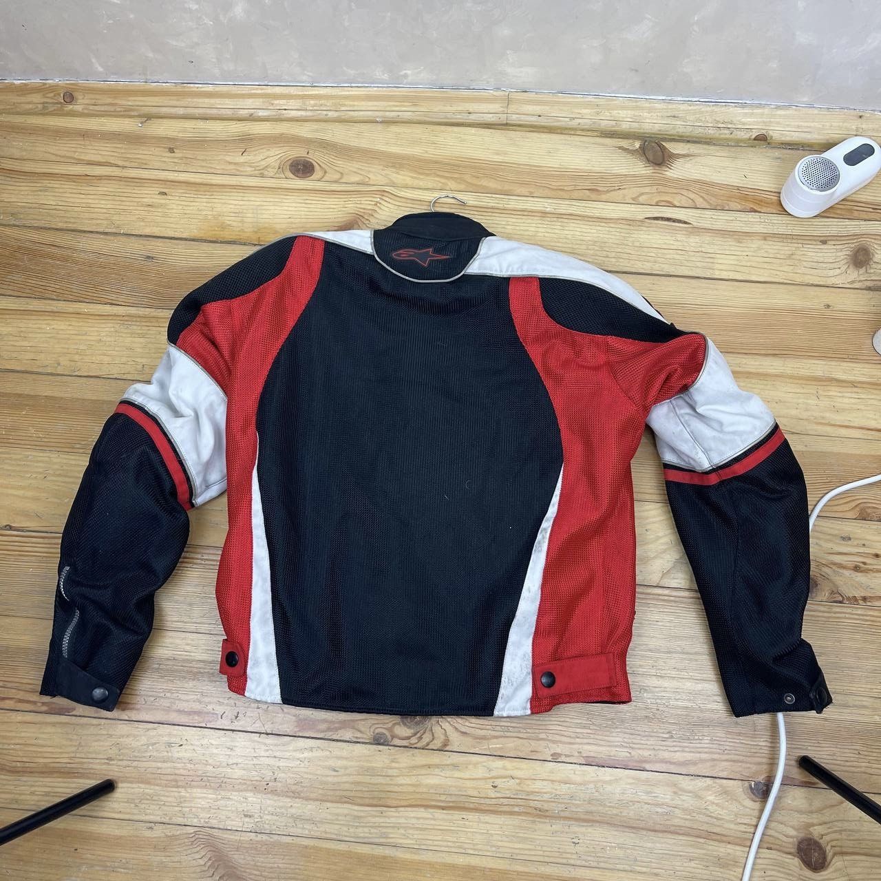 Alpinestars Alpinestars Textile Mesh Motorcycle Jacket Black Red White Size US M / EU 48-50 / 2 - 2 Thumbnail