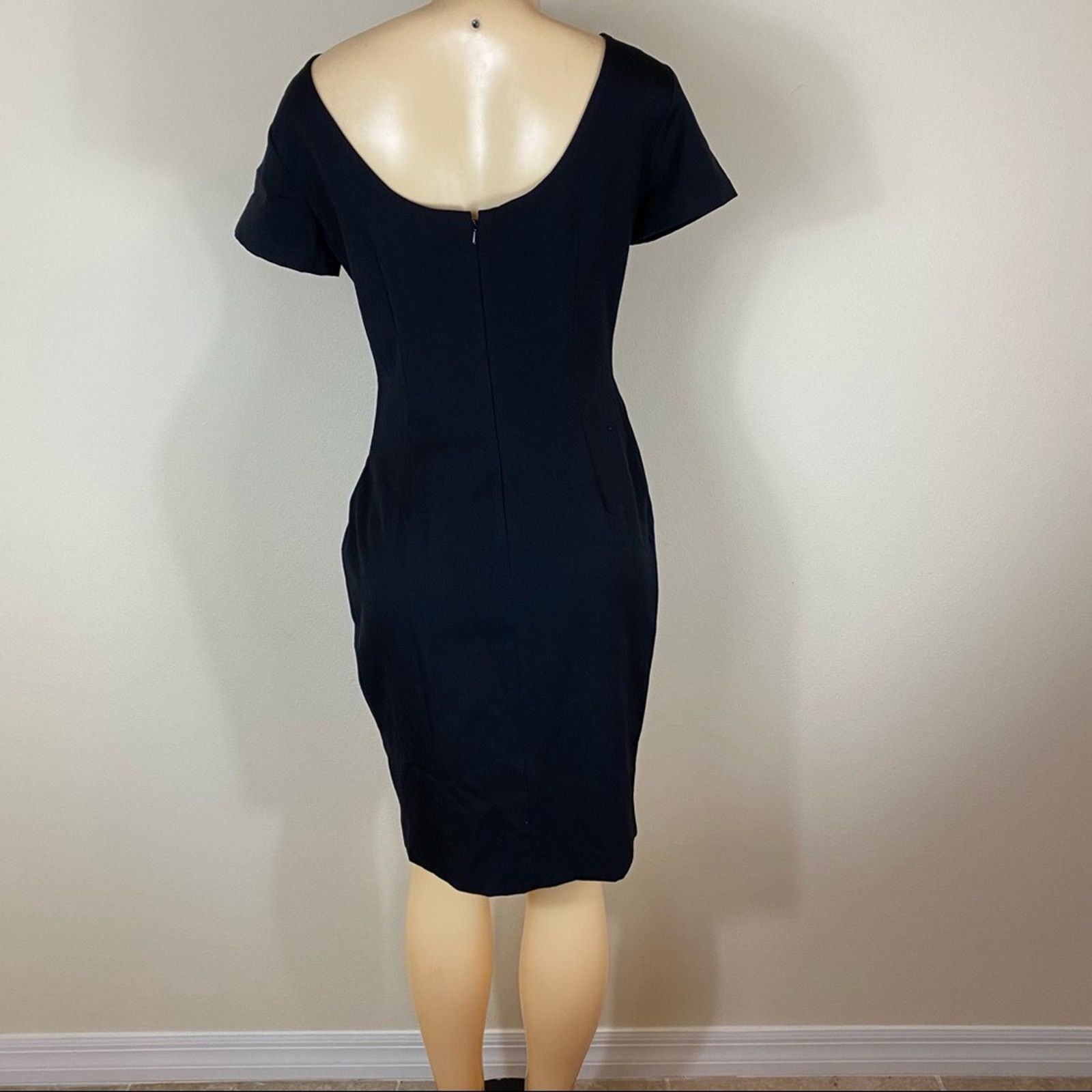 Anne Klein Anne Klein Classic basic wardrobe Black Dress Size 4 Size S / US 4 / IT 40 - 4 Thumbnail