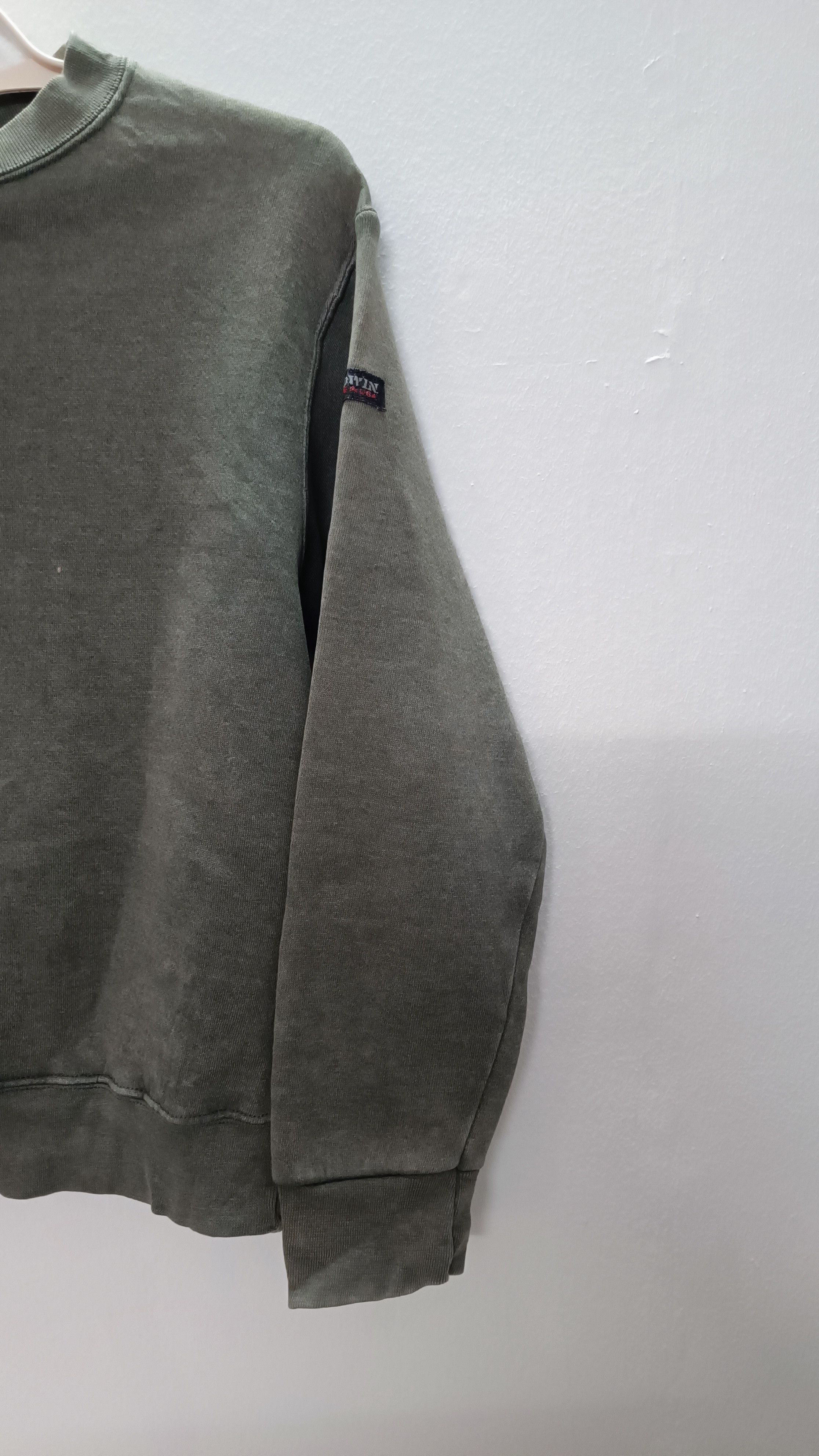 Designer × Edwin × Vintage Vintage Look Edwin Made in USA Grey Sweatshirts Size S / US 4 / IT 40 - 4 Thumbnail