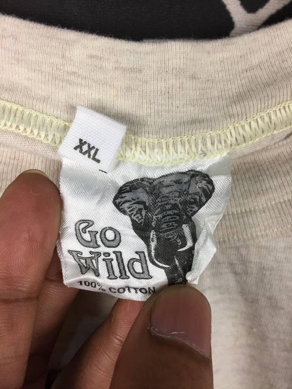 Vintage Vtg 90s Go Wild Zebra Tee Victoria Falls Souvenir Shirt Size US XXL / EU 58 / 5 - 10 Thumbnail