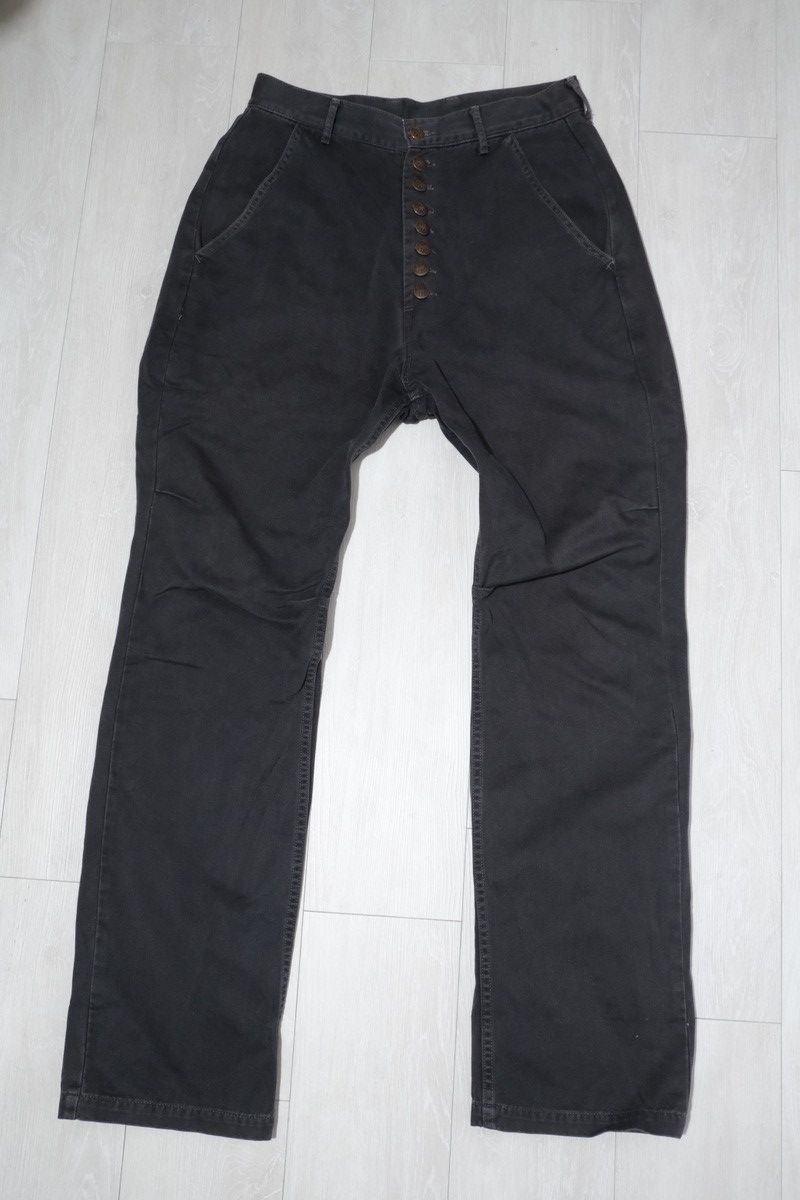 Kapital front button chino pants