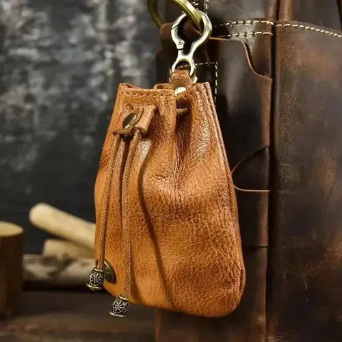 Japanese Brand × Leather Genuine Leather Coin Bag Size ONE SIZE - 1 Thumbnail