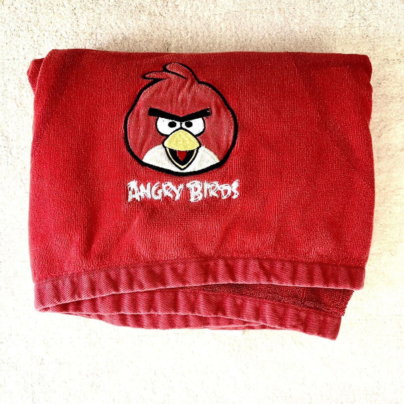 Designer Angry Birds Beach Towel Pool Bath Kids 34 x 63" RARE Size ONE SIZE - 2 Thumbnail