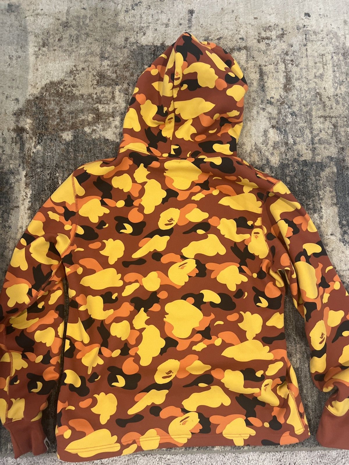 Bape 1st Camo College Wide Pullover Hoodie Size US XL / EU 56 / 4 - 2 Thumbnail