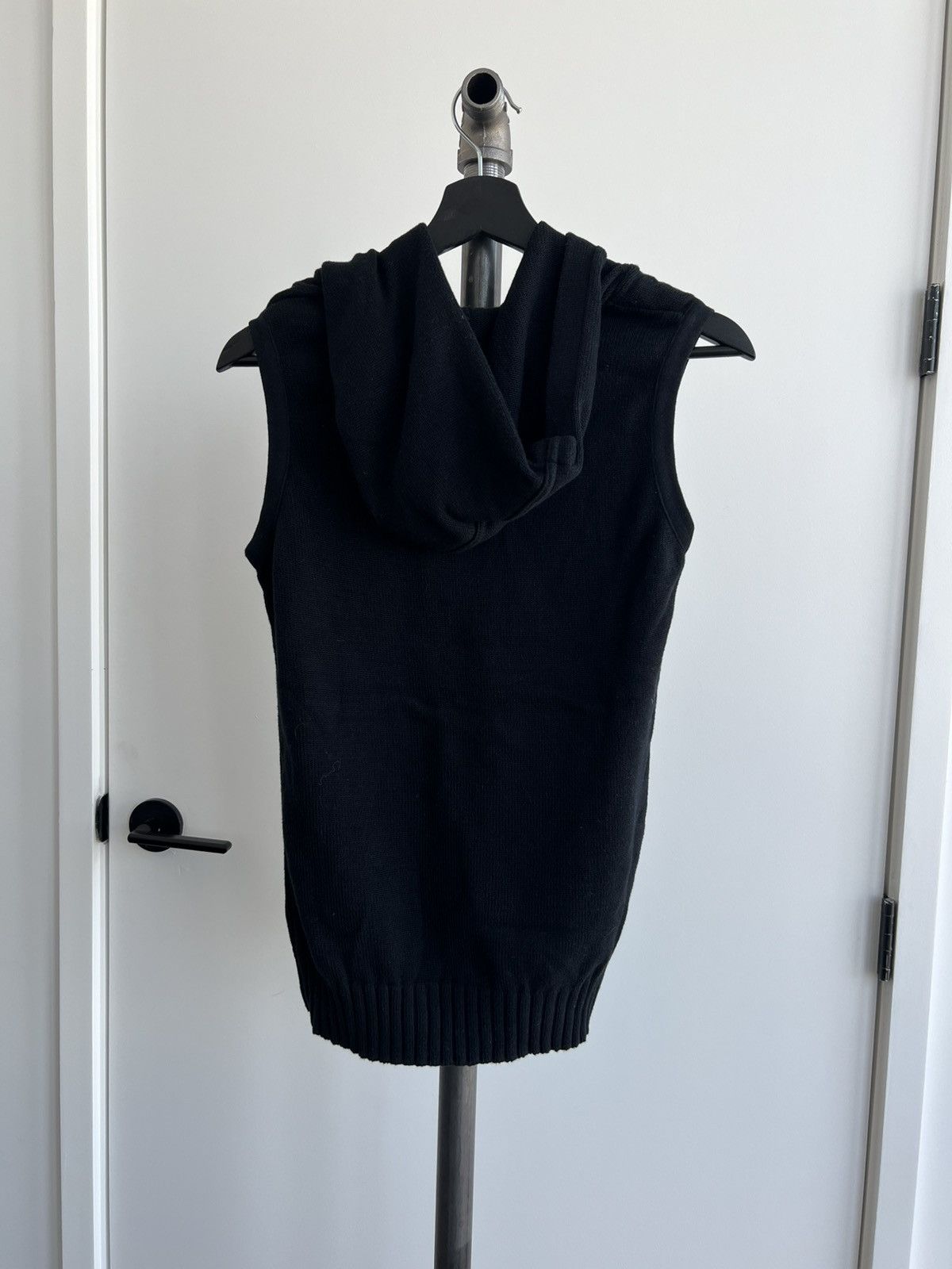 Helmut Lang AW99 Hooded Knit Vest Size US XS / EU 42 / 0 - 3 Thumbnail