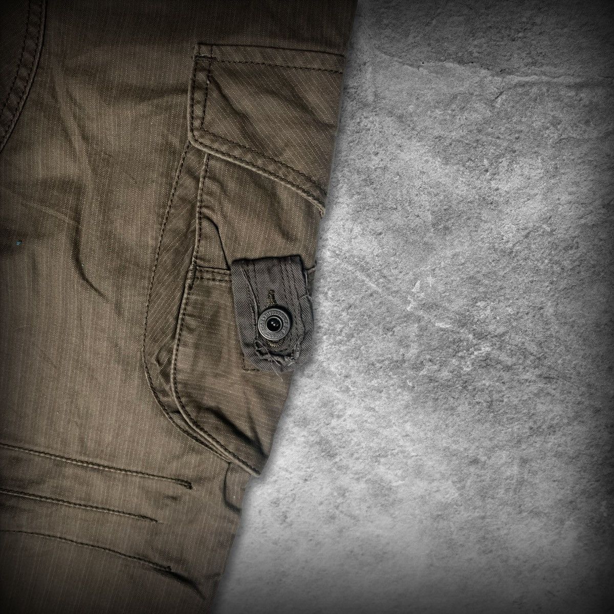 Other Difference GOA Style Cargo Flared Pants Made in Japan Size US 33 - 9 Thumbnail