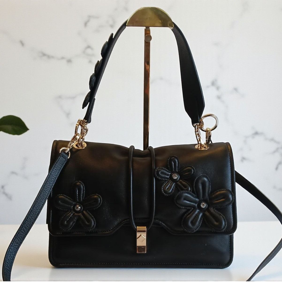 MCM NWT MCM Limited Collection Medium Leather Shoulder/Crossbody Size ONE SIZE - 17 Thumbnail