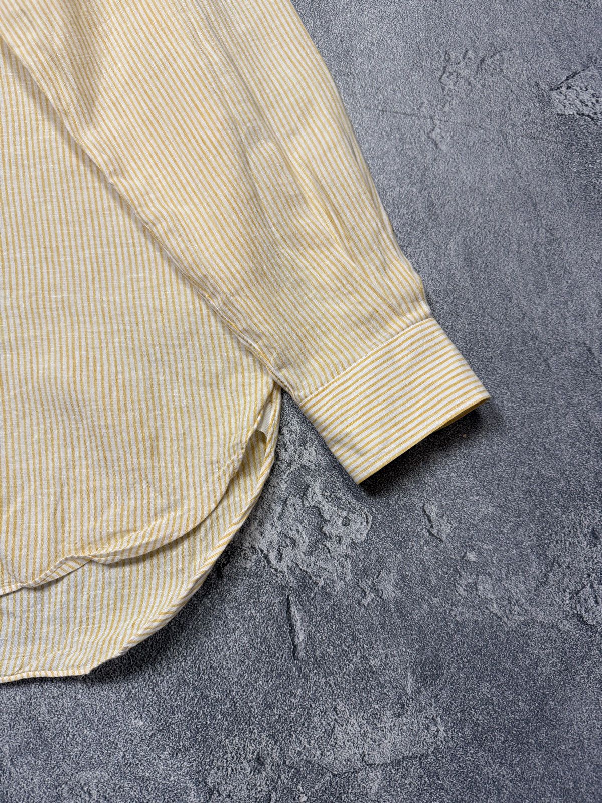 Ermenegildo Zegna Ermenegildo Zegna Linen Shirt 00s Size US XL / EU 56 / 4 - 5 Thumbnail