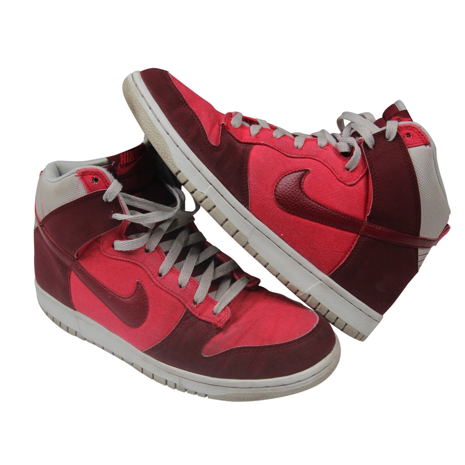 image of Nike Dunk Hi "hyper Red" Sneakers, Men's (Size 10.5)