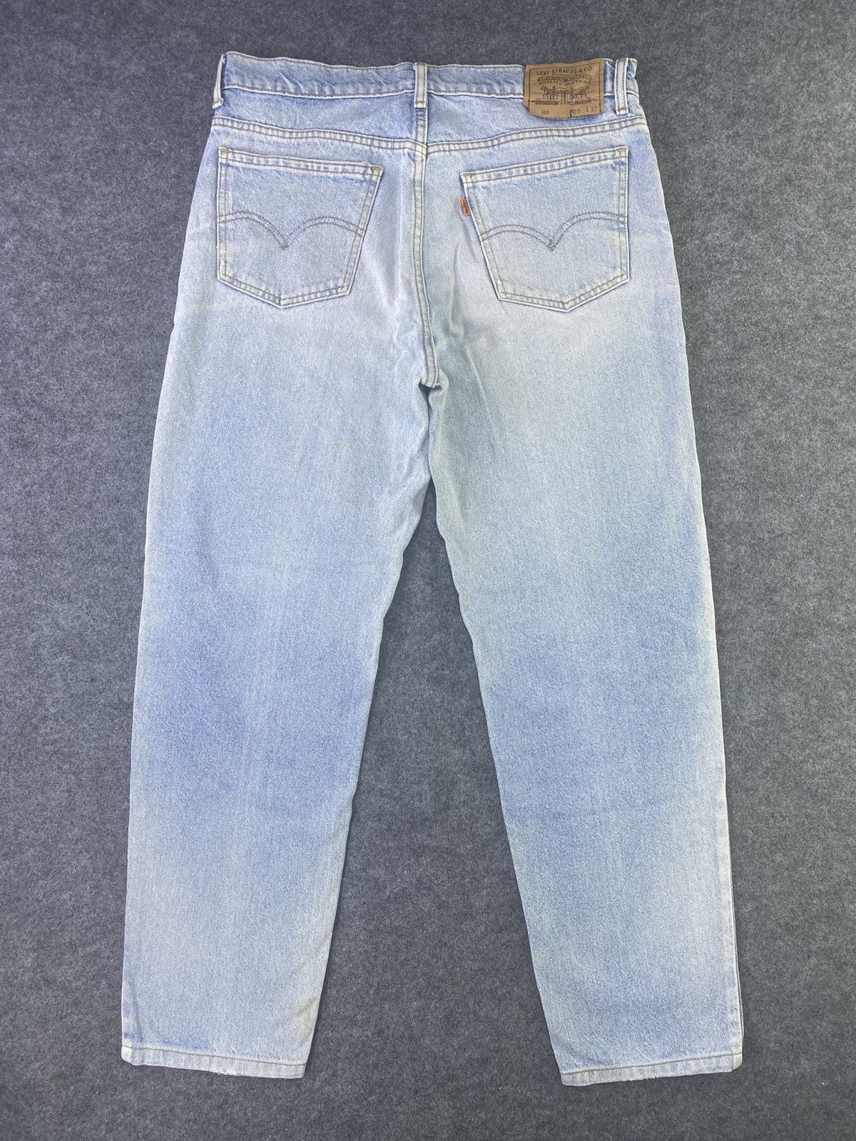 Jean × Levi's × Vintage Vintage Levis 310 Distress Blue Wash Jeans- J925 Size US 34 / EU 50 - 3 Thumbnail