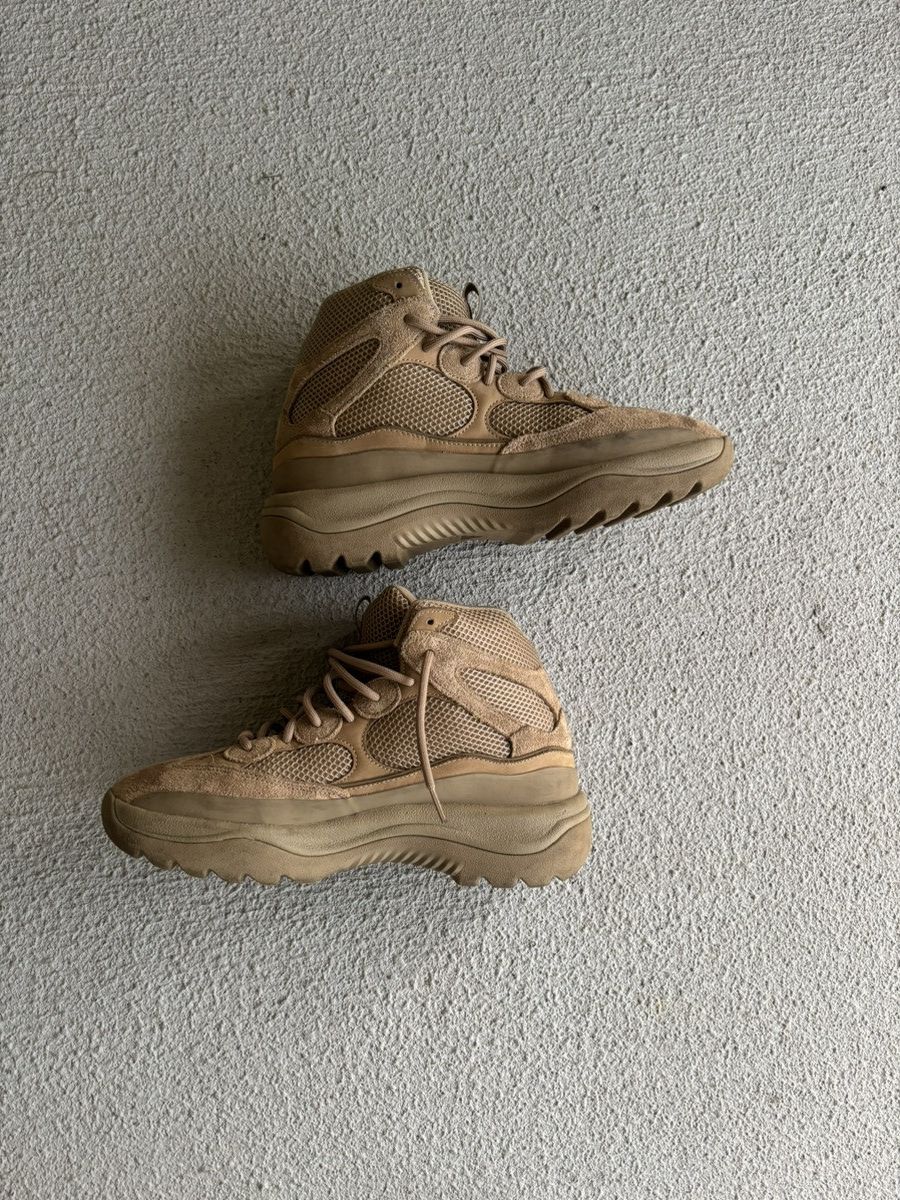 Adidas × Kanye West Adidas Yeezy Desert Boots ‘Rock’ Size US 11 / EU 44 - 3 Thumbnail