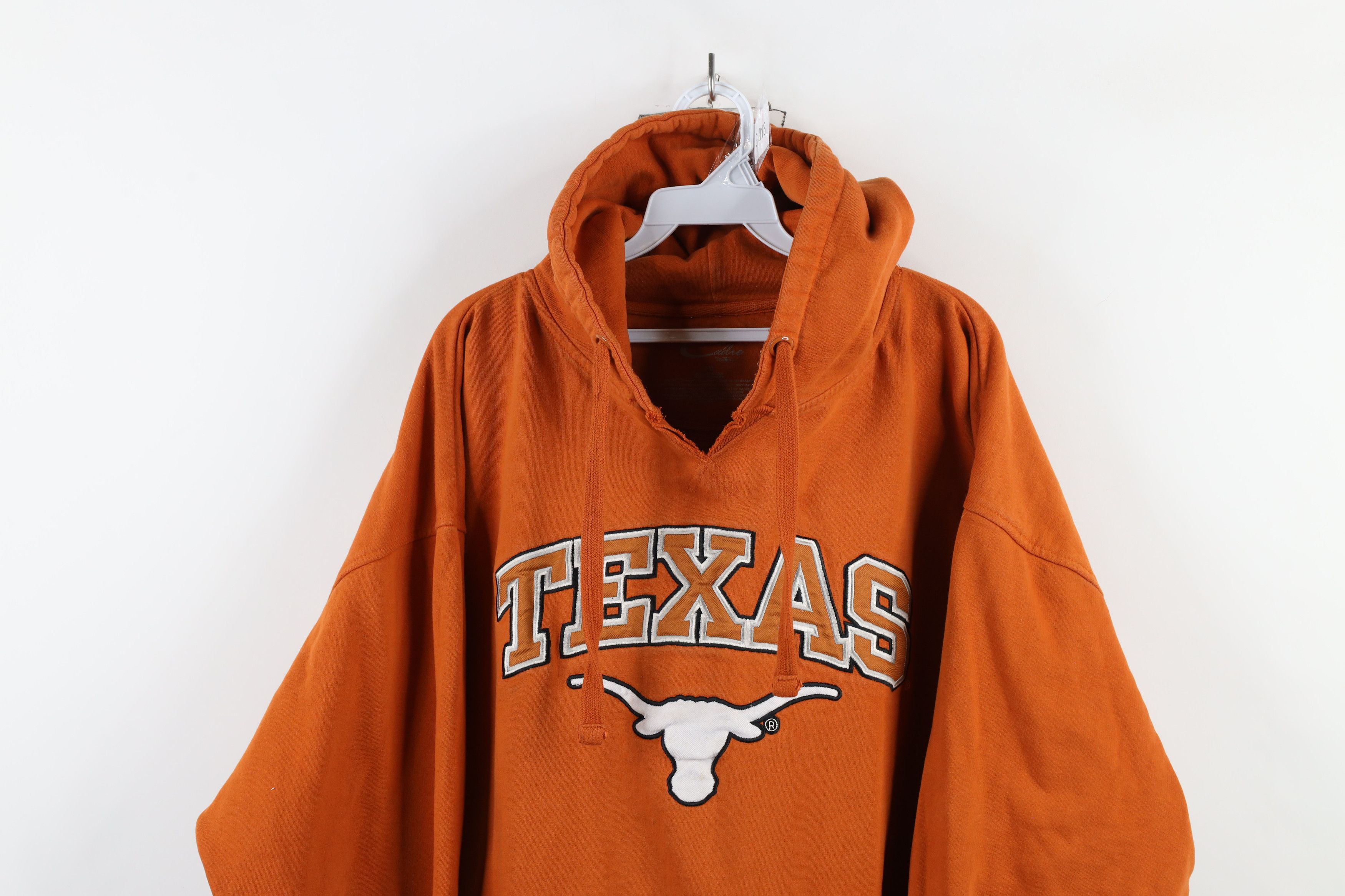 Vintage Vintage Y2K Spell Out University of Texas Hoodie Sweatshirt Size US XXL / EU 58 / 5 - 2 Thumbnail