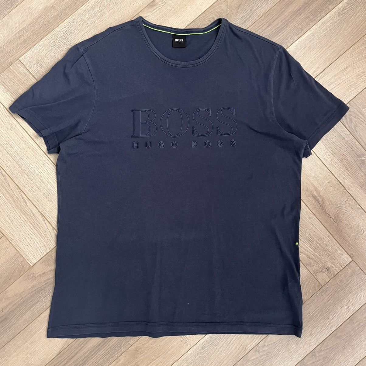 Hugo Boss Hugo Boss Navy Teebo Logo T Shirt Size US XXL / EU 58 / 5 - 1 Thumbnail