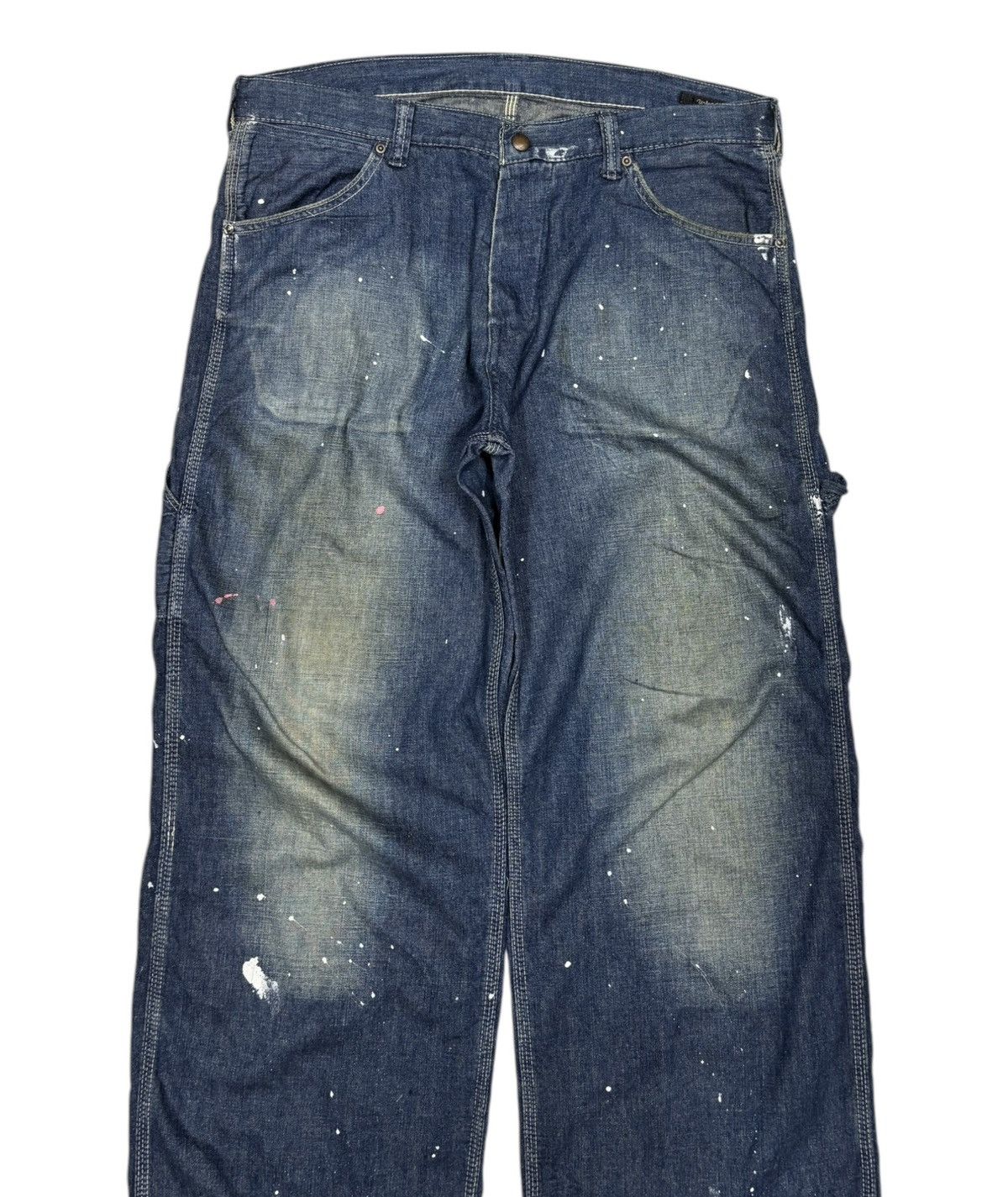 Issey Miyake × URBAN RESEARCH DOORS × Yohji Yamamoto Vintage Urban Research Painter Baggy Jeans Carpenter Pants Size US 35 - 5 Thumbnail