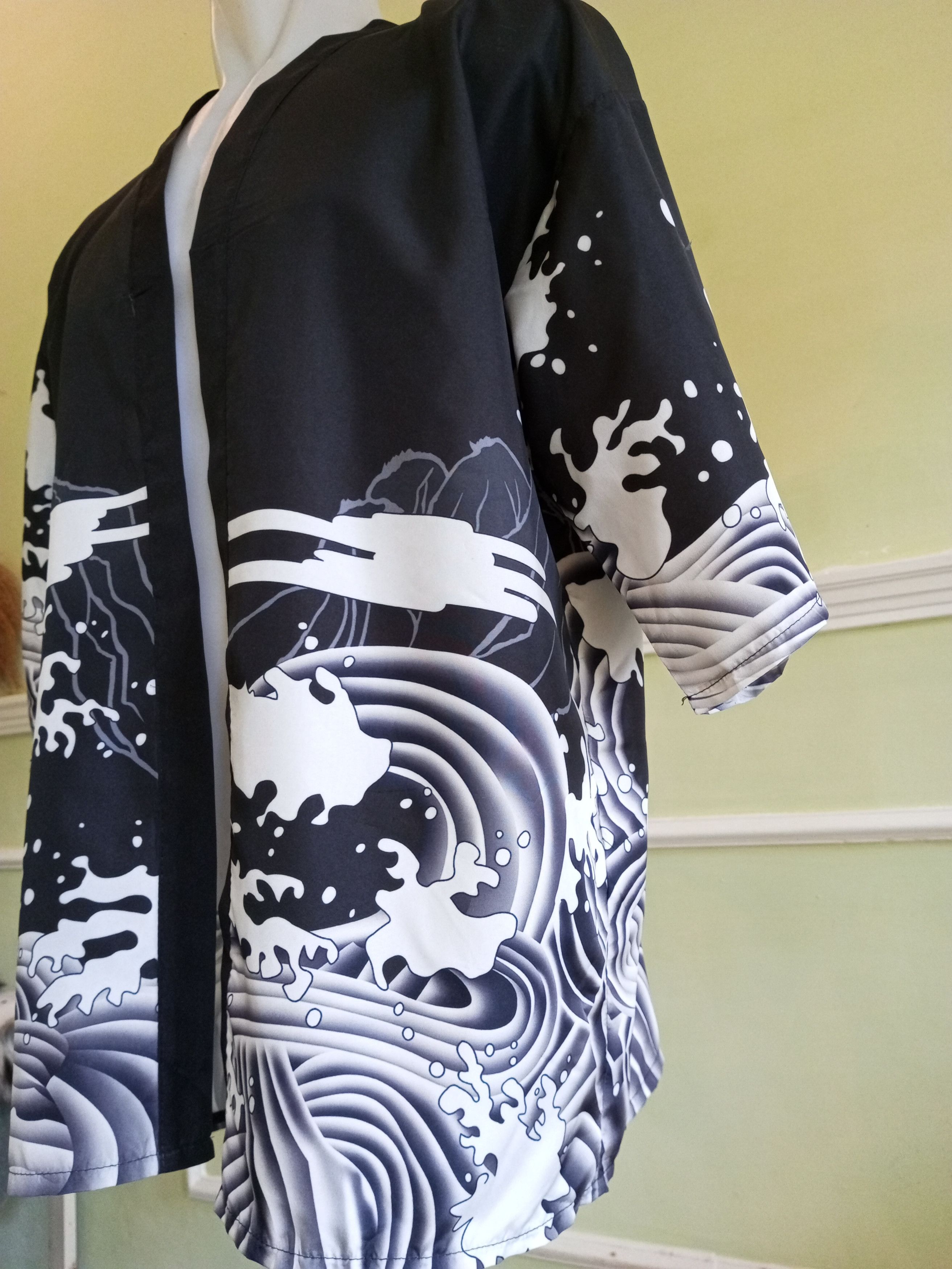 Japanese Brand Vintage kimono Japan dragon all over print Size US L / EU 52-54 / 3 - 3 Thumbnail