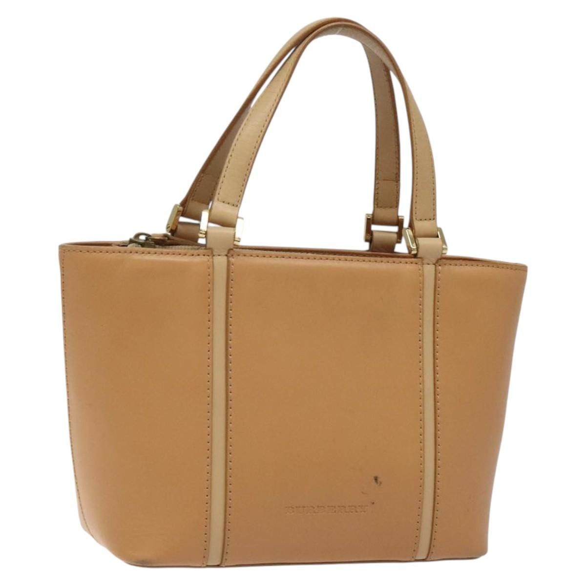 Burberry Burberry Vintage Handbag Leather Size ONE SIZE - 1 Thumbnail