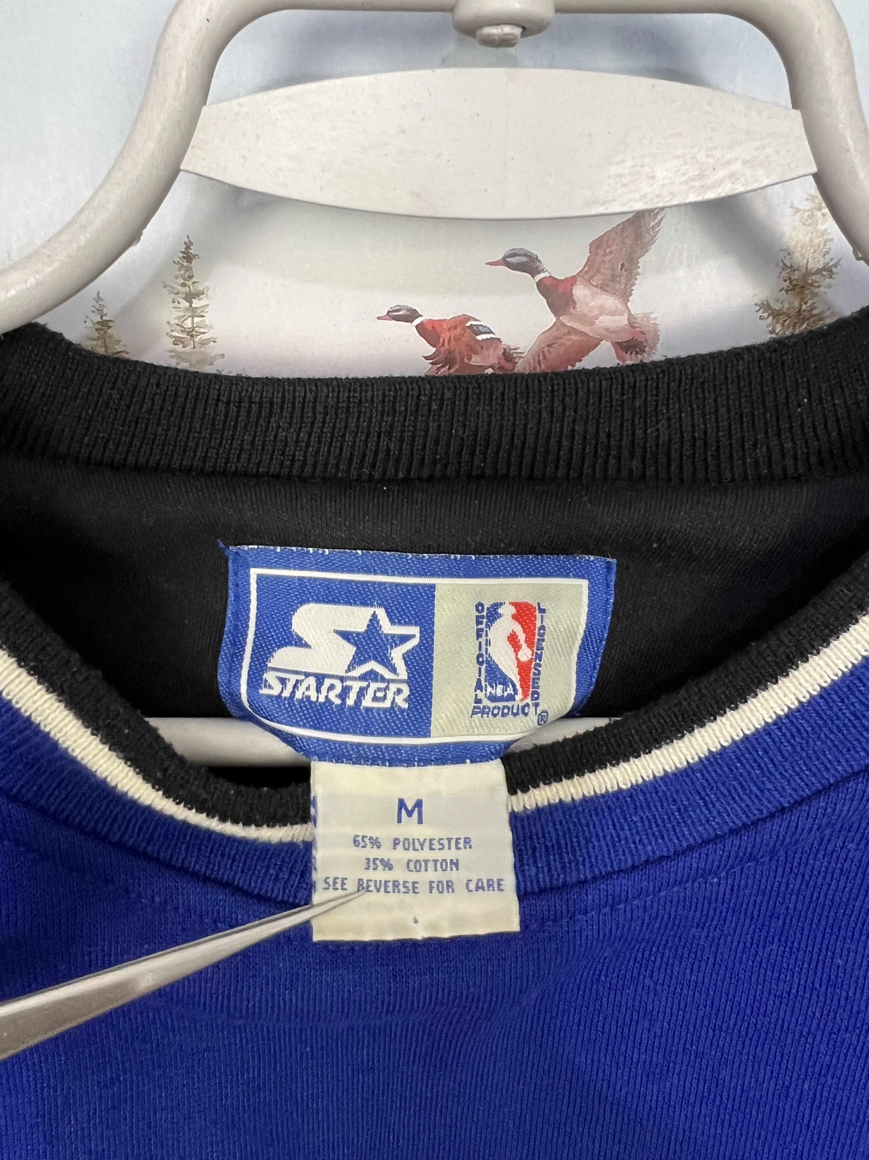 Starter Vintage 90's Starter Orlando Magic NBA Blue Sweatshirt Size US M / EU 48-50 / 2 - 8 Thumbnail