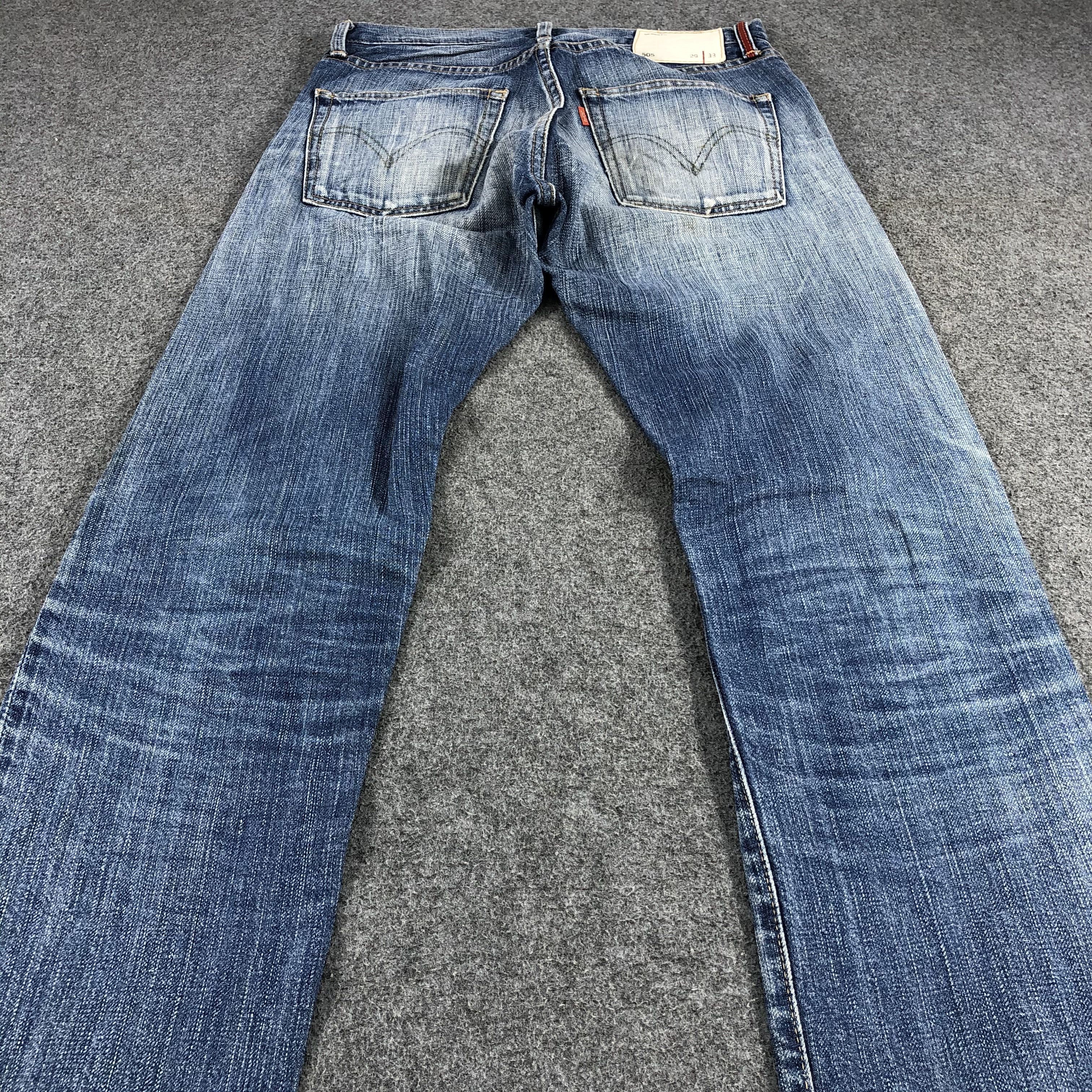 Levi's × Vintage Vintage Red Loop Levis 505 Red Loop Jeans-JM1430 Size US 30 / EU 46 - 4 Thumbnail