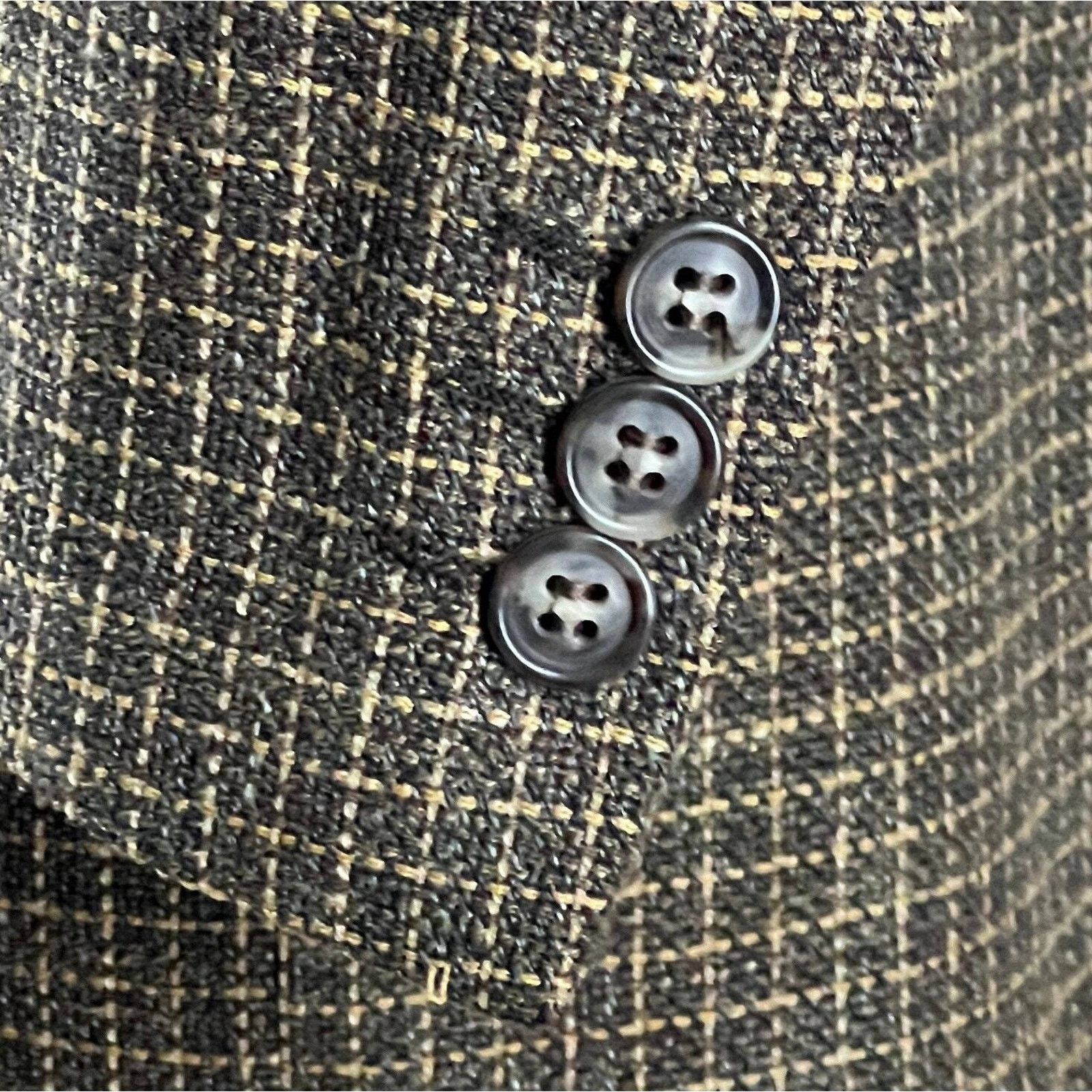Ermenegildo Zegna Ermenegildo Zegna Blazer Brown Wool Linen Coat Jacket Sz 40R Size 40R - 8 Thumbnail