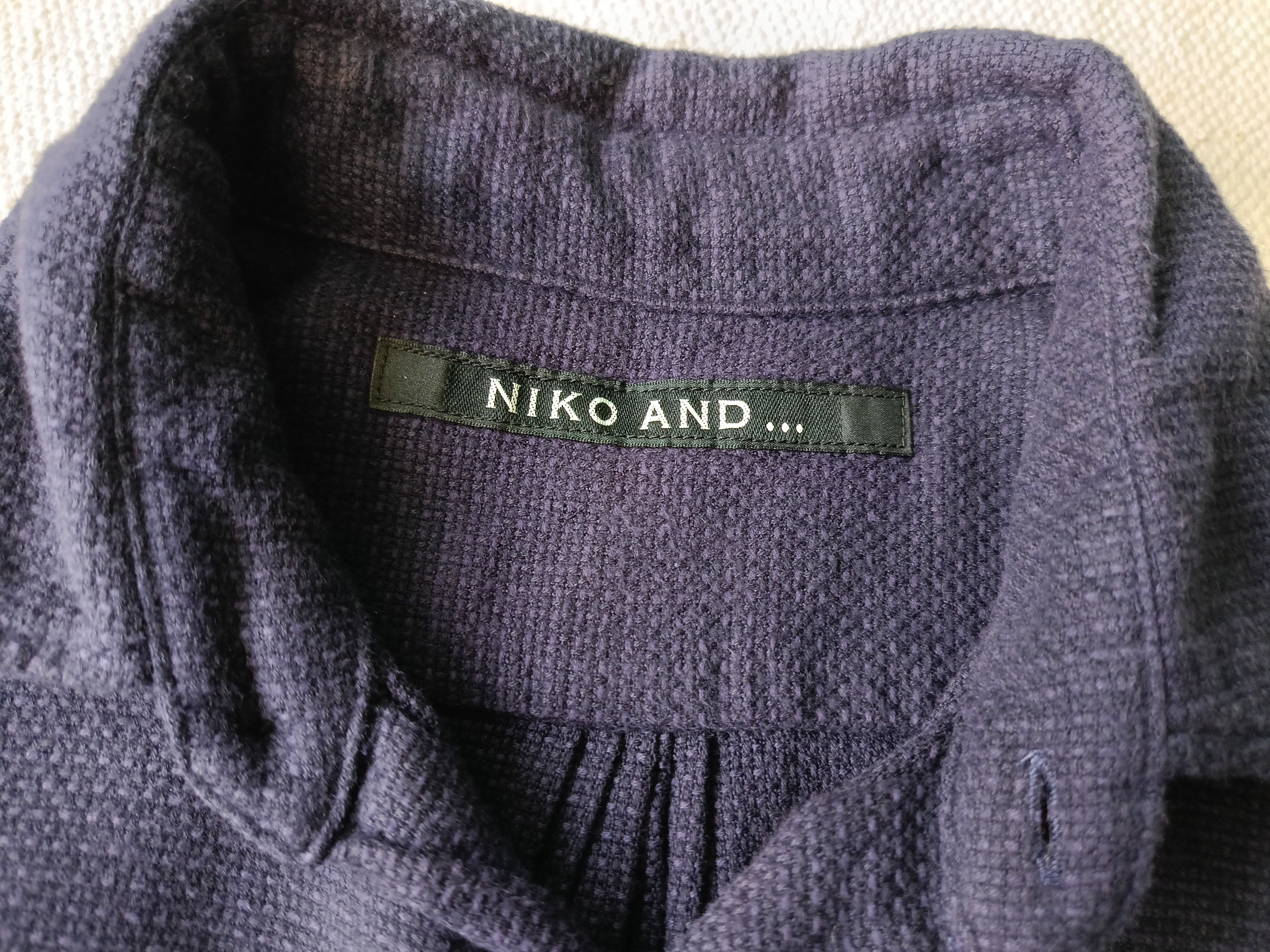 Japanese Brand Niko and ... navy blue medium shirt Size US M / EU 48-50 / 2 - 2 Thumbnail