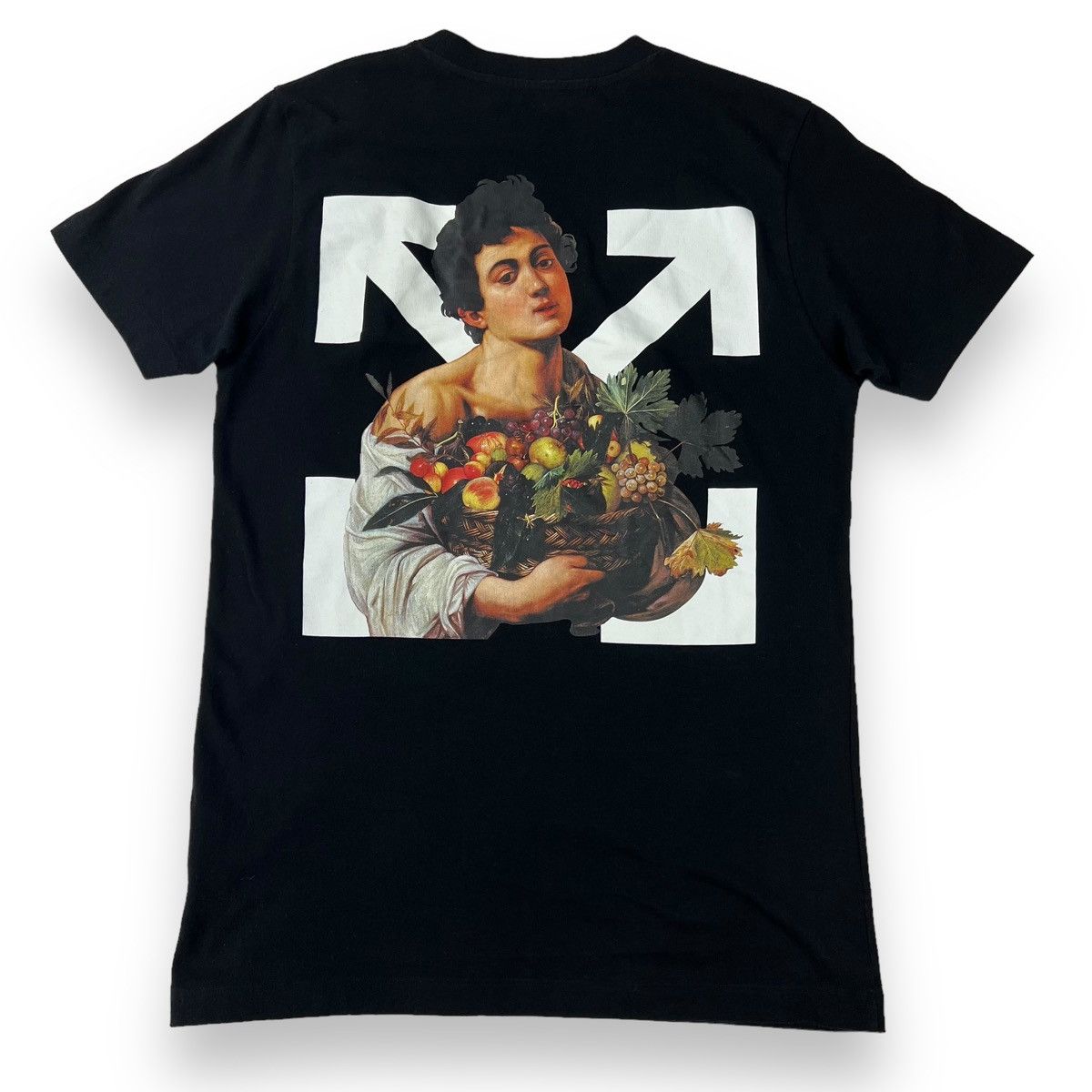 Off-White Off-White Caravaggio Boy T Shirt Size US S / EU 44-46 / 1 - 4 Thumbnail