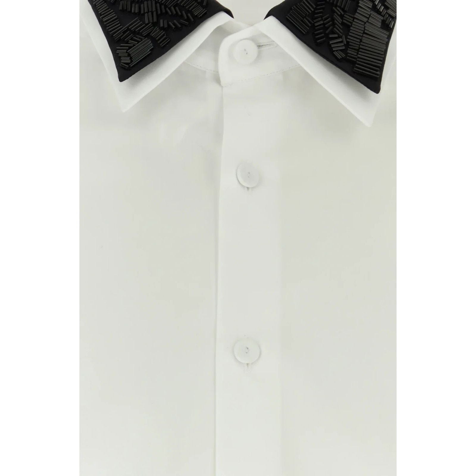 PRADA White Poplin Shirt New )