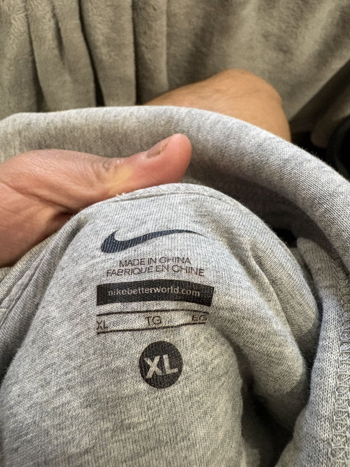 Nike VINTAGE Y2K NIKE SYS GREY HOODIE Size US L / EU 52-54 / 3 - 4 Thumbnail