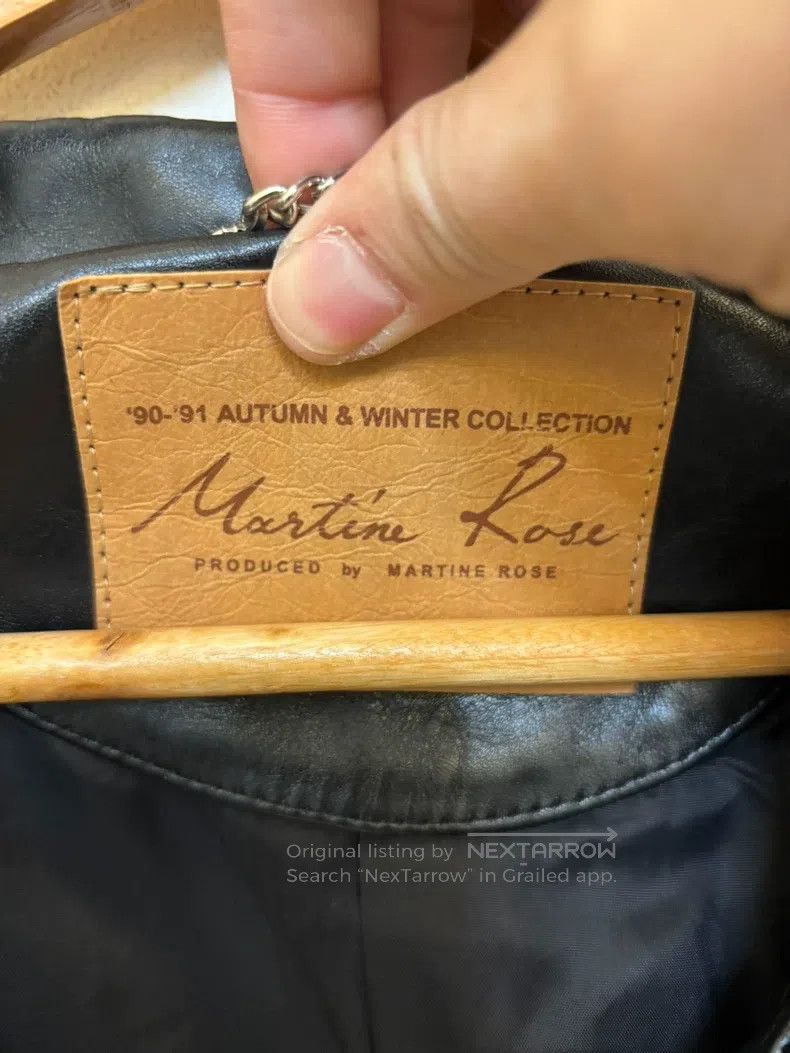 Martine Rose Martine Rose 18aw Cowhide Silhouette Jacket Size US M / EU 48-50 / 2 - 2 Thumbnail