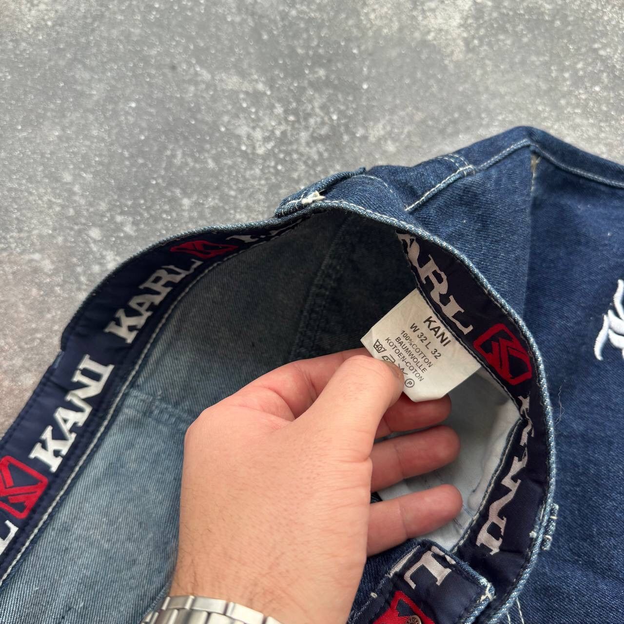 Karl Kani Karl Kani Y2K Carpenter Baggy Vintage Denim Jeans Size US 32 / EU 48 - 12 Thumbnail