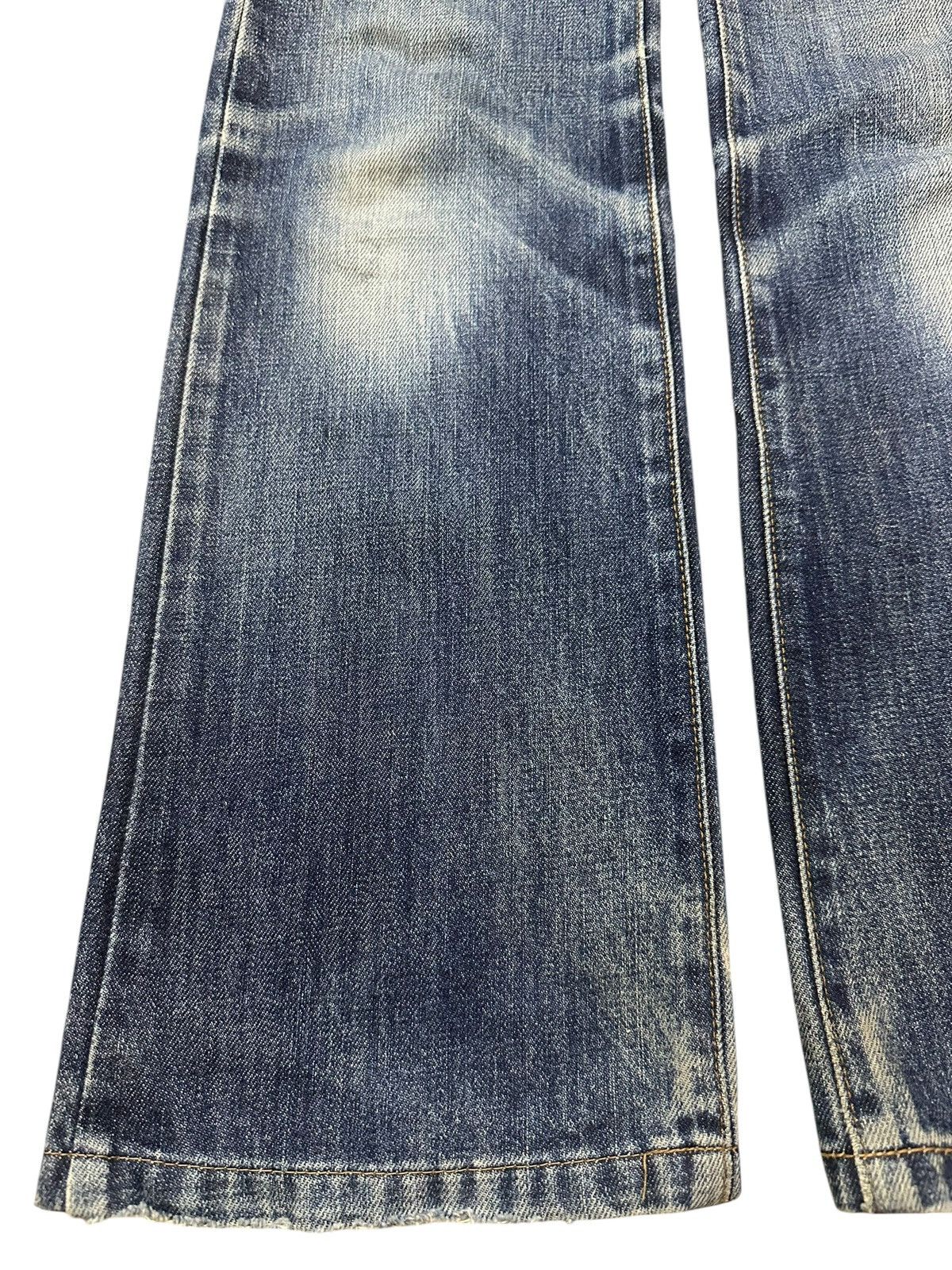 Edwin Vintage Edwin Blue Faded Wash Style Bootcut Jeans Size 27" / US 4 / IT 40 - 7 Thumbnail