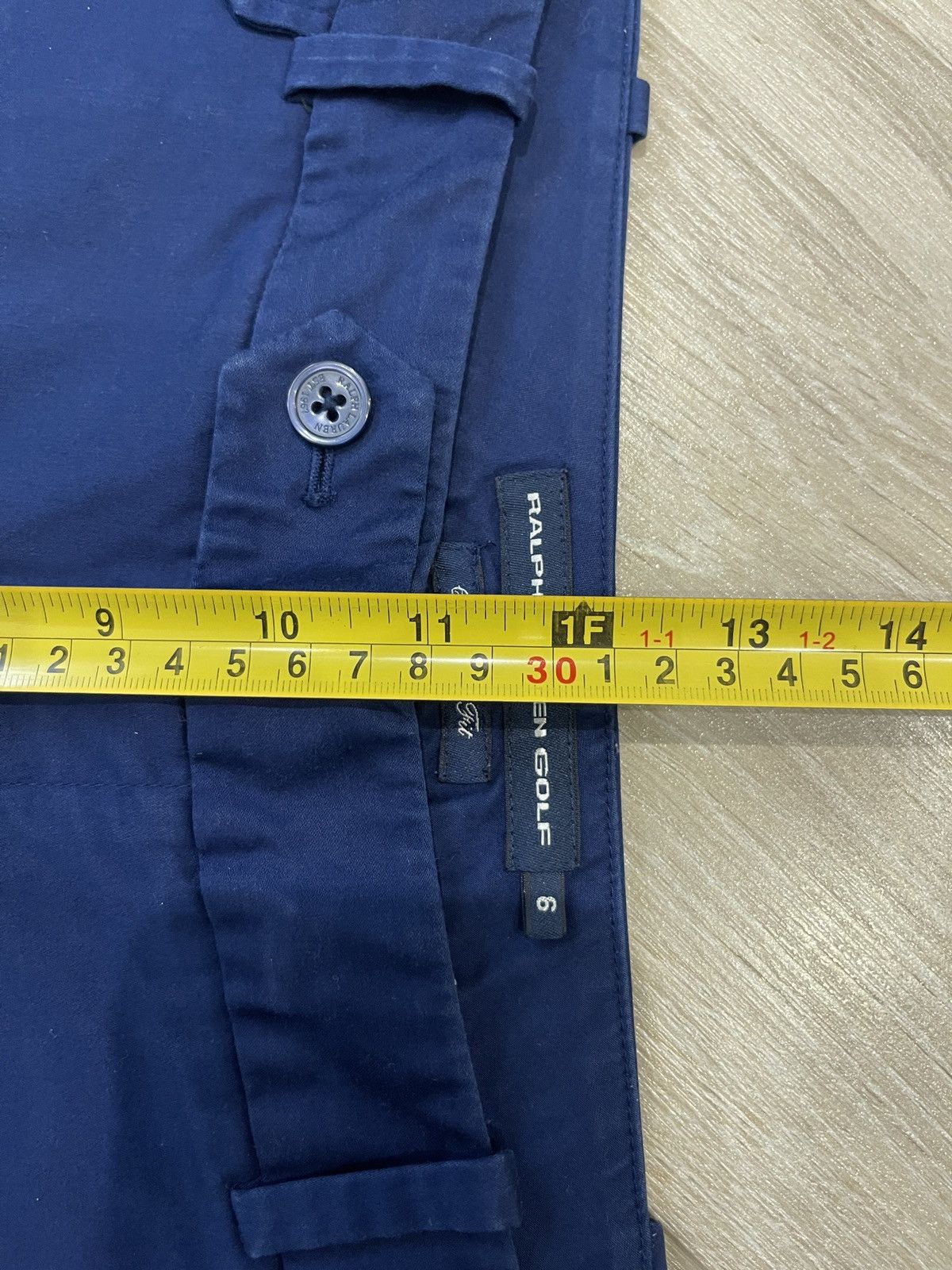 Polo Ralph Lauren Polo Ralph Lauren Golf Navy Chino Shorts - Classic Golf Fit Size 28" / US 6 / IT 42 - 6 Thumbnail