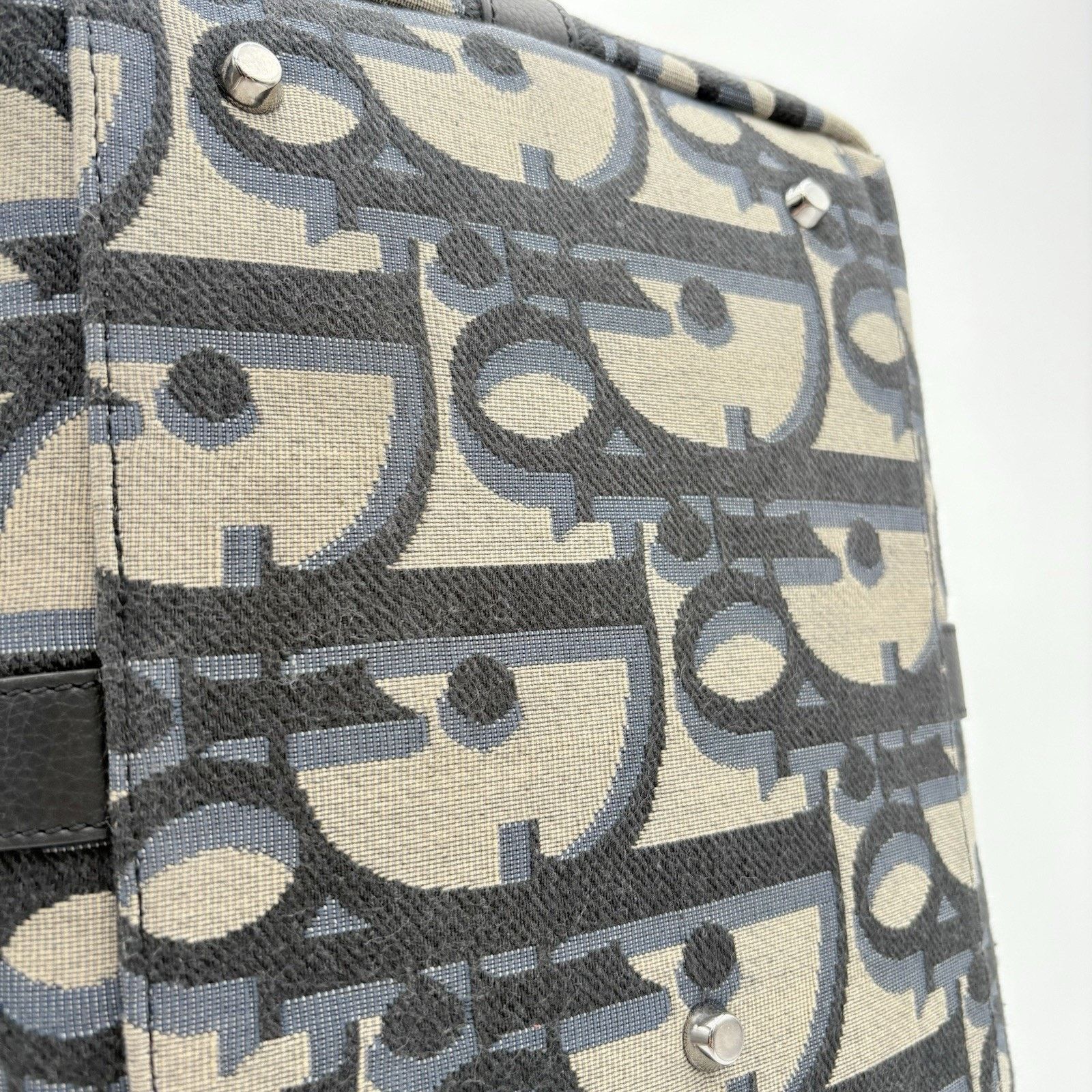 Dior Dior Oblique Jacquard Maxi Weekender 40 Bag | SUPER CLEAN! Size ONE SIZE - 7 Thumbnail