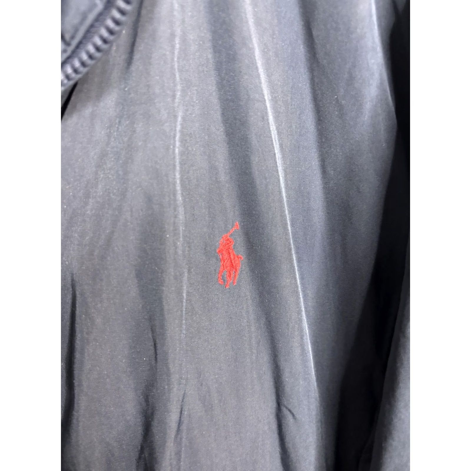 Polo Ralph Lauren VINTAGE Polo Ralph Lauren Jacket Mens XL Navy Hooded Full Zip Quilted Lined Pony Logo Size US XL / EU 56 / 4 - 3 Thumbnail