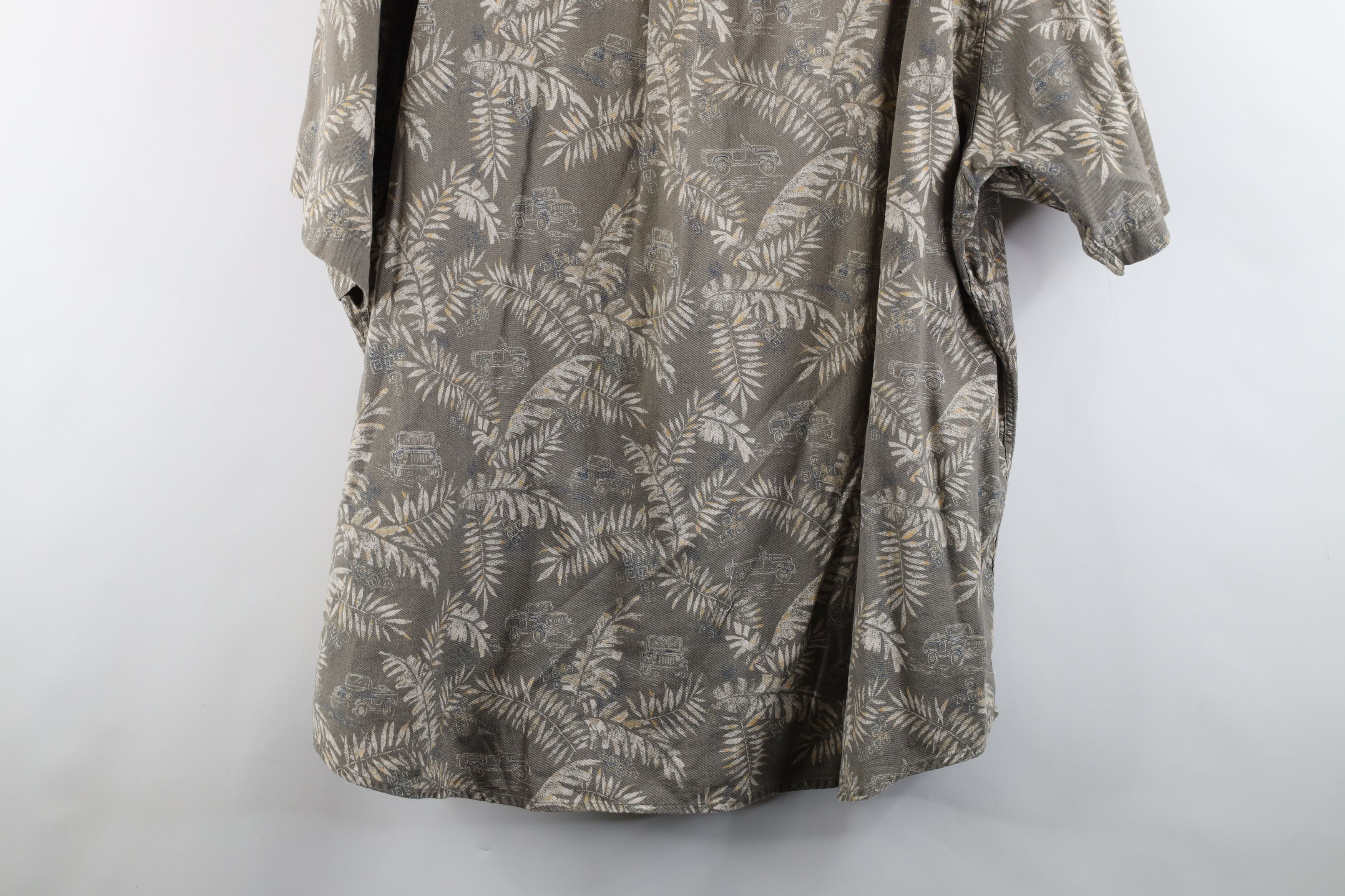 Vintage × Woolrich Woolen Mills Vintage 90s Woolrich All Over Print Hawaiian Button Shirt Size US XXL / EU 58 / 5 - 11 Thumbnail