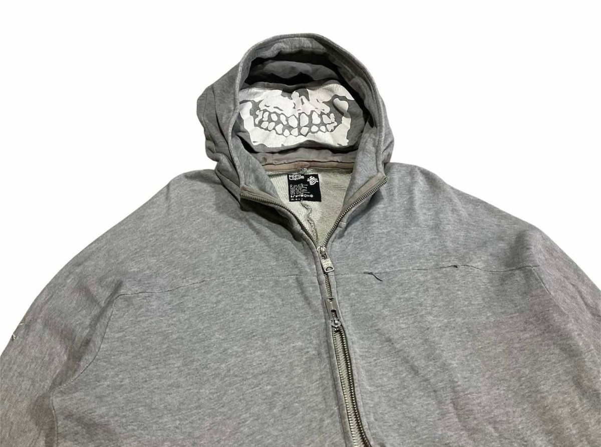PPFM 🔥Y2K Archived Vintage PPFM Hoodie Skull Mask Distressed Size US L / EU 52-54 / 3 - 10 Thumbnail