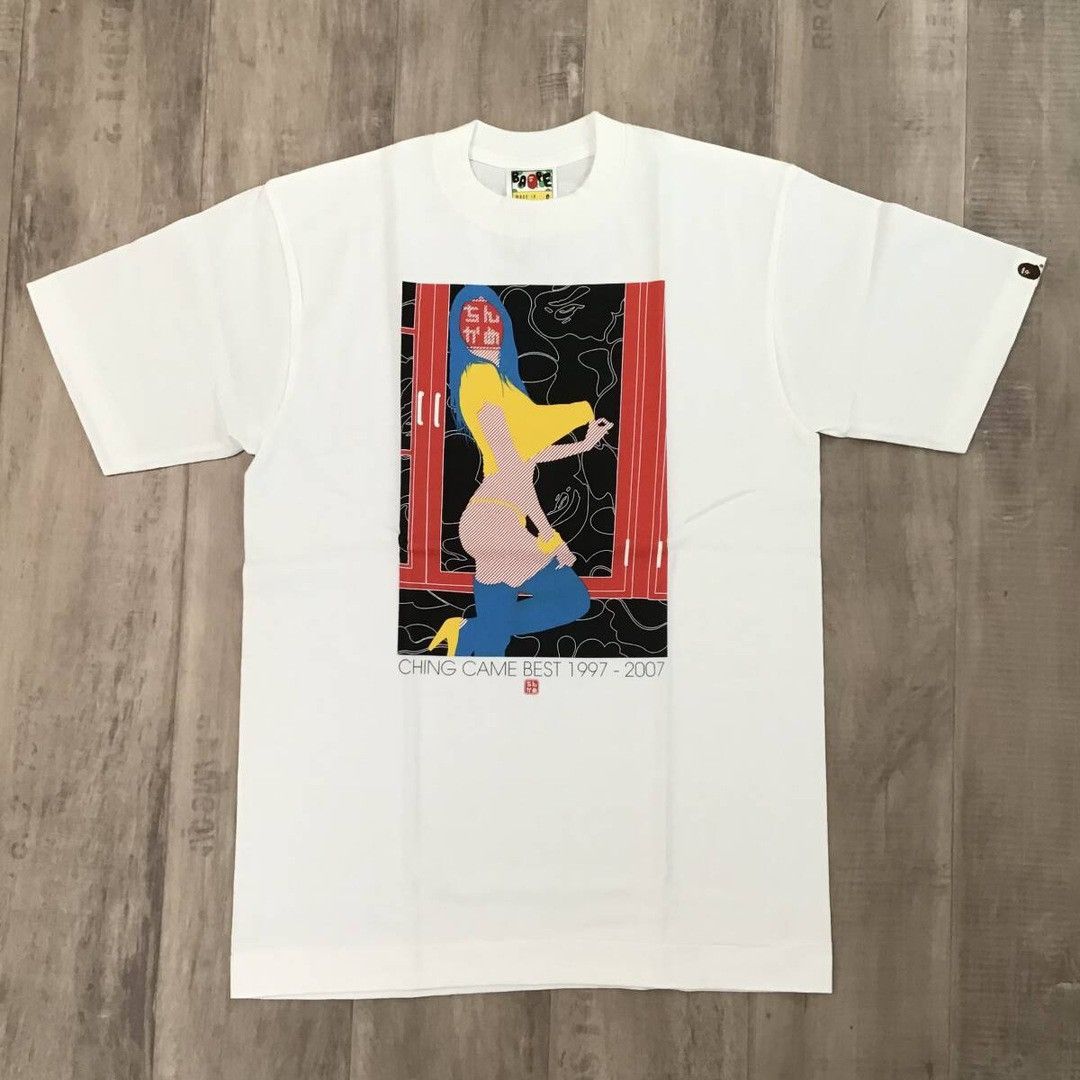 Bape 2008 Chinkame 10th Anniversary BAPE camo Art T-shirt APE Size US S / EU 44-46 / 1 - 2 Thumbnail