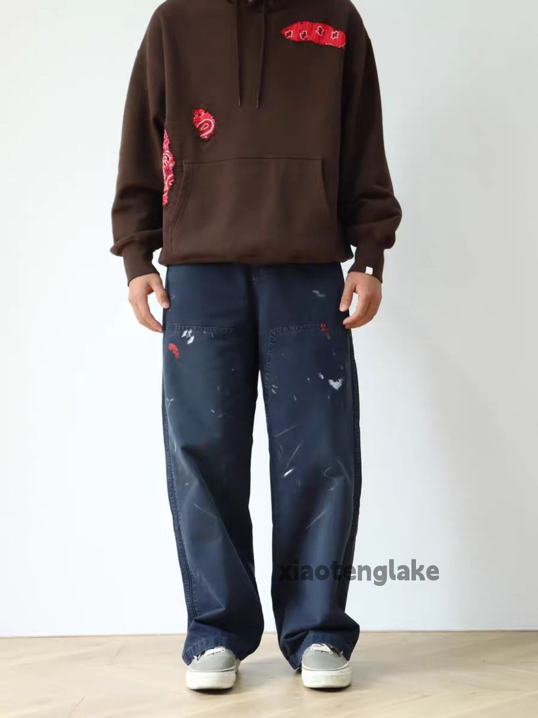 Vintage zx loose baggy skate hiphop carpenter paint pants Size US 28 / EU 44 - 6 Thumbnail