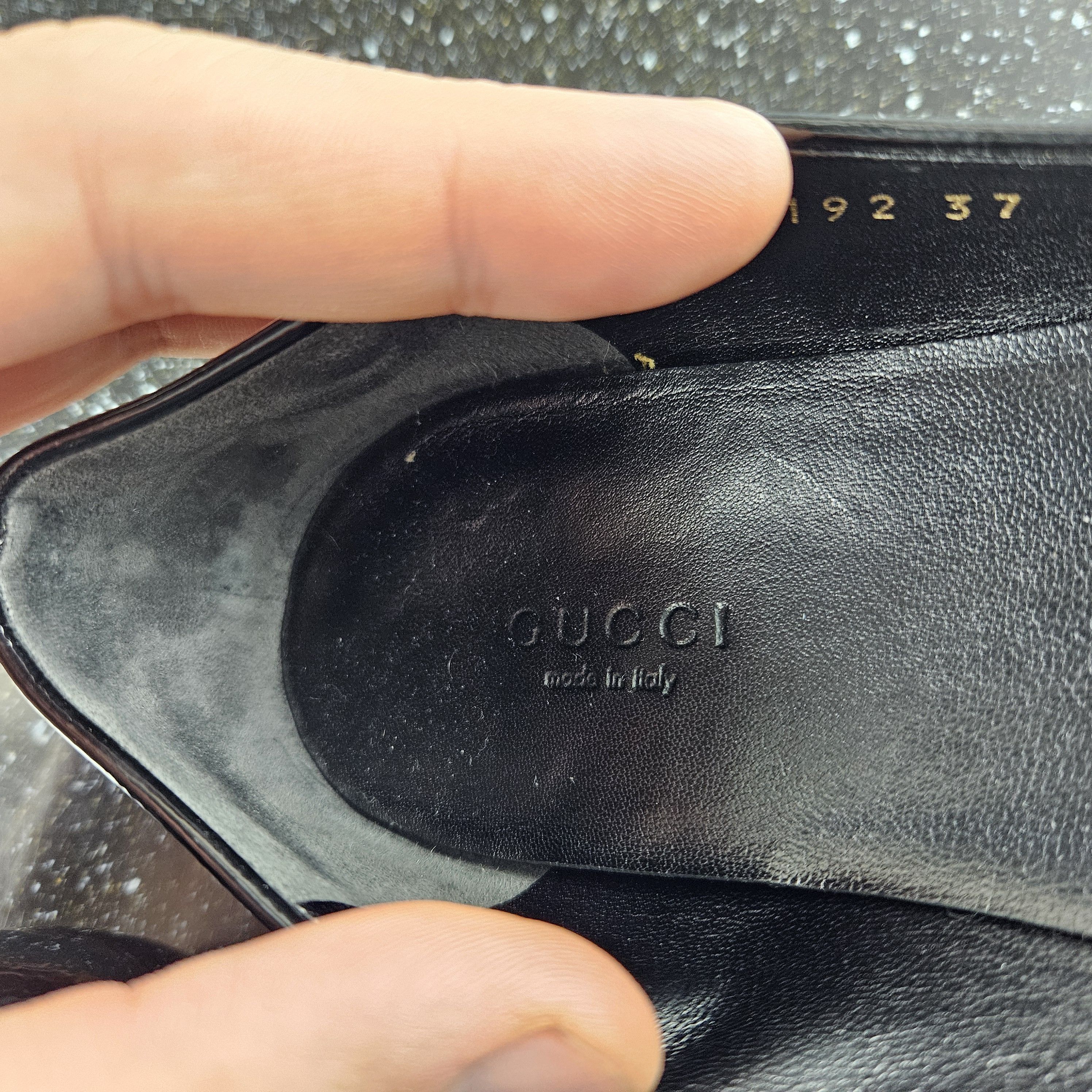 Gucci Gucci black patent leather ballets flats Sz 37 Size US 7 / IT 37 - 10 Thumbnail