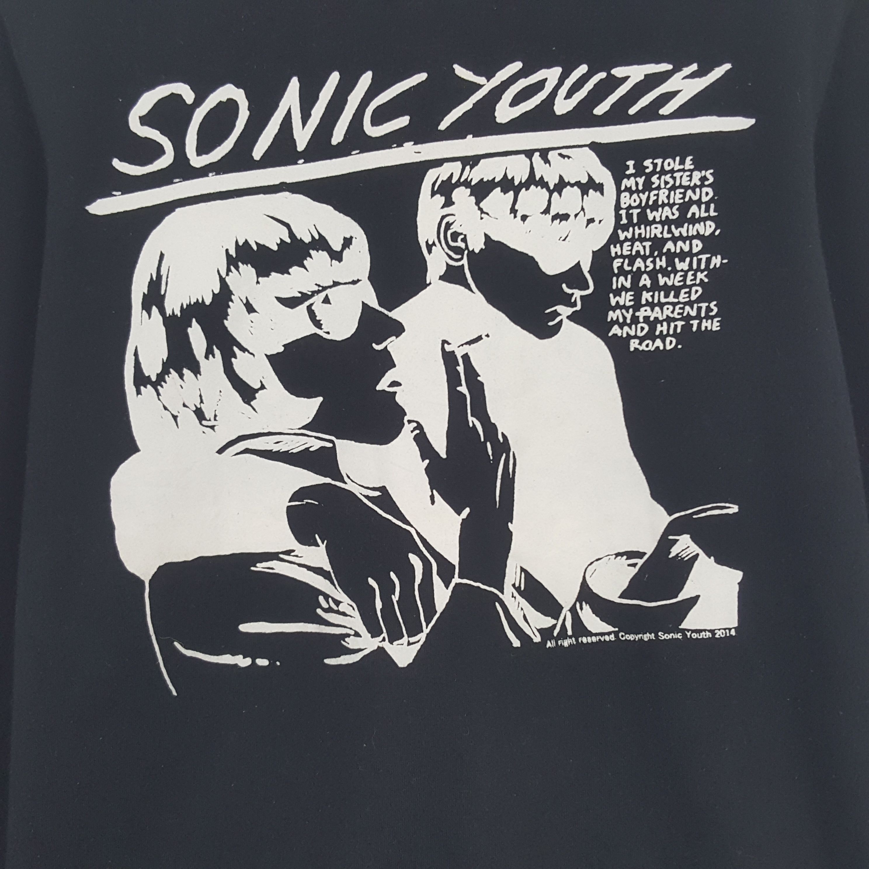 Band Tees × Vintage Vintage Azul x Sonic Youth American Rock Band Sweatshirt Size S / US 4 / IT 40 - 2 Thumbnail