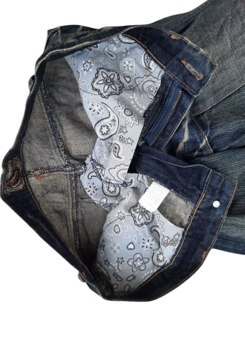 Other PURE VENOM HORSEHIDE PATCH LEATHER FLARE DENIM Size US 30 / EU 46 - 8 Thumbnail