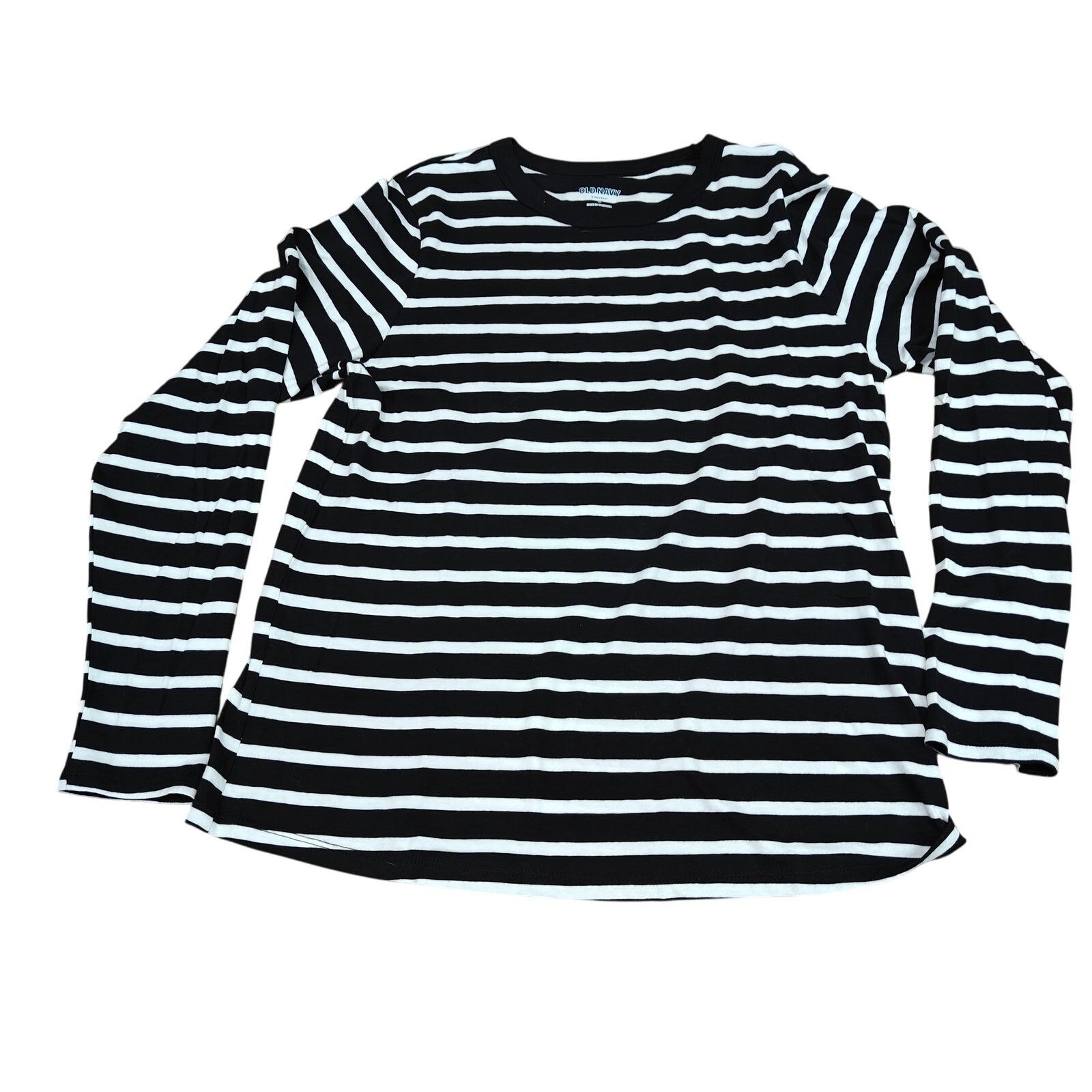 Old Navy Old Navy EveryWear Long-Sleeve T-Shirt Black White Large Size M / US 6-8 / IT 42-44 - 1 Thumbnail