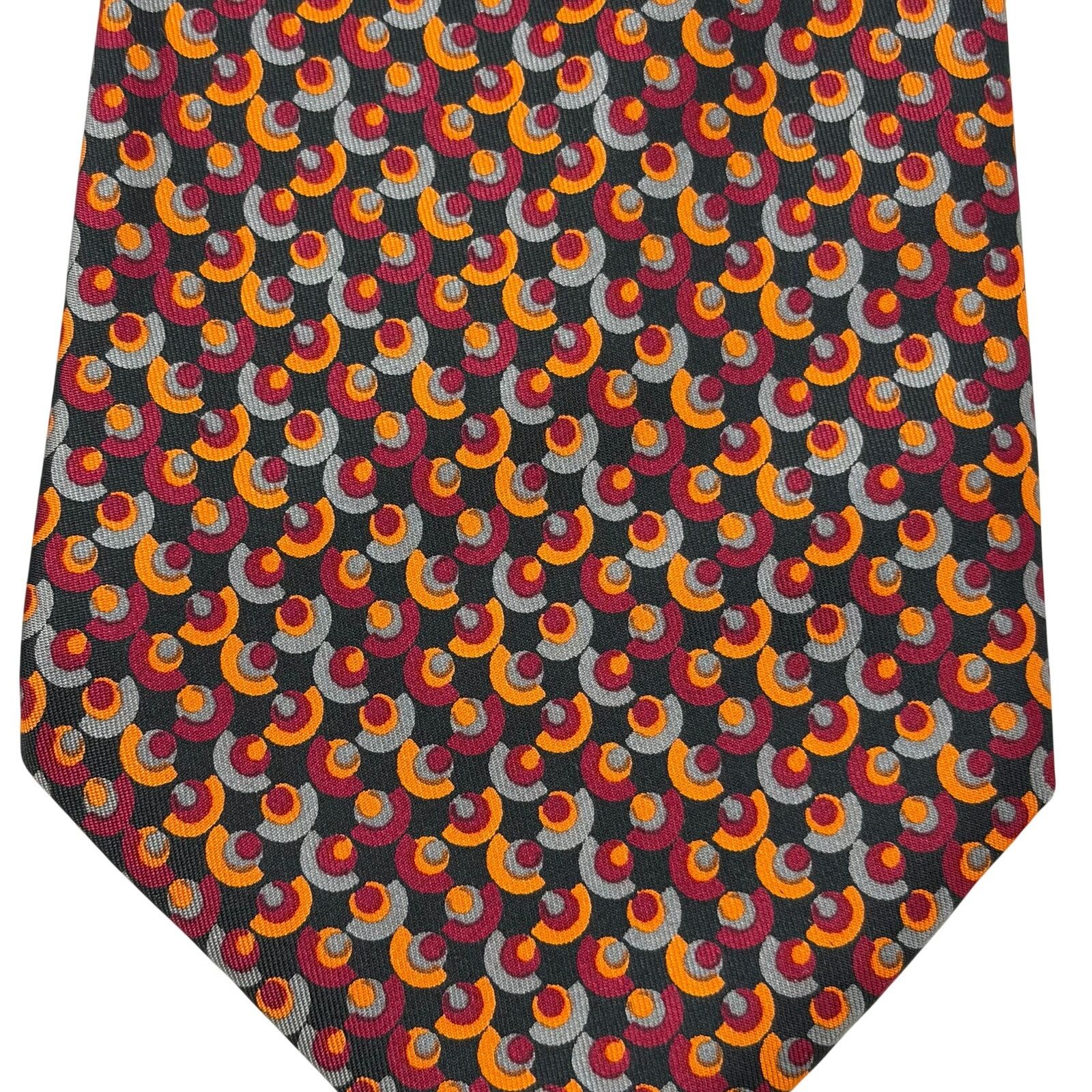 Christian Dior Monsieur Christian Dior Abstract Pattern Tie Size ONE SIZE - 5 Thumbnail