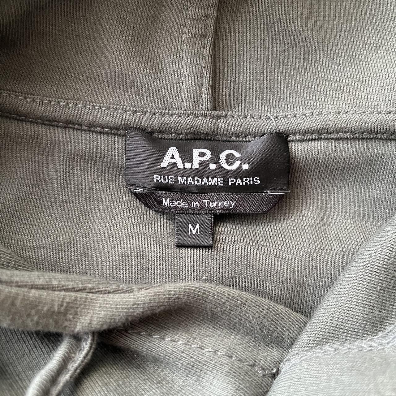A.P.C. Caserne Hoodie - Khaki Militaire Size US M / EU 48-50 / 2 - 4 Thumbnail