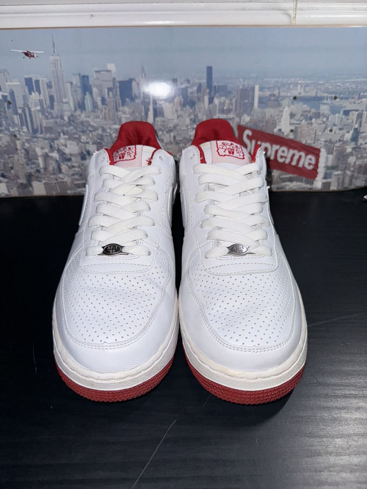 Nike × Vintage VINTAGE Y2K 2005 Nike Air Force 1 Jamaica Drum Island Size US 9.5 / EU 42-43 - 4 Thumbnail