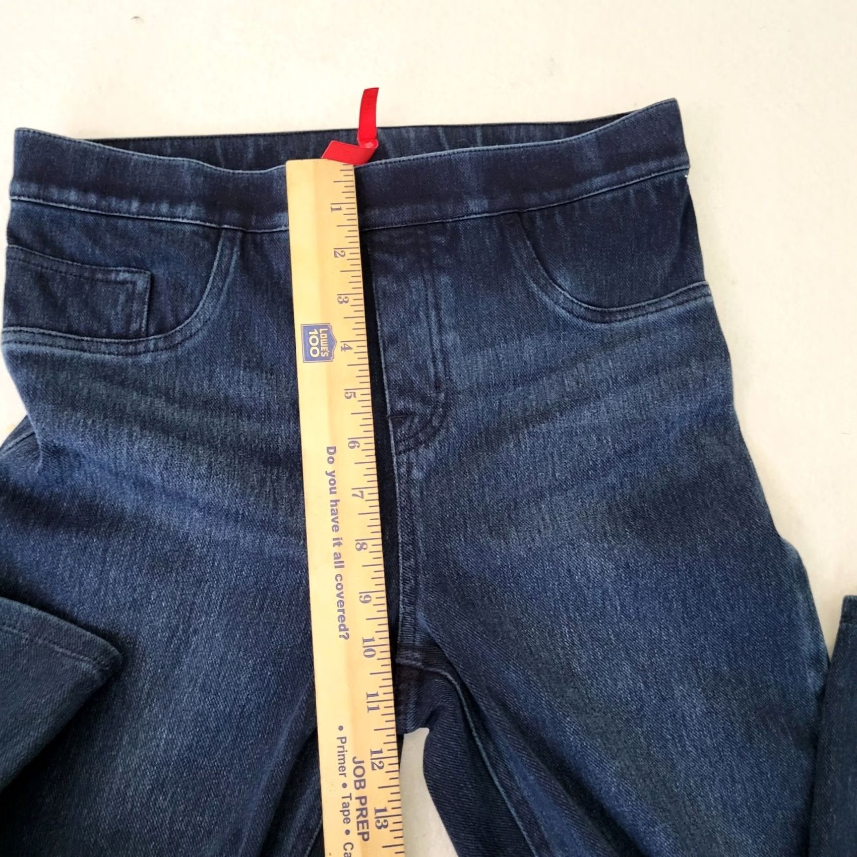 Spanx Spanx Jeans Ankle Pull-on Blue Women’s Size M Regular Pockets Denim Cotton Polyester elastane 90s? No not. Size 32" / US 10 / IT 46 - 4 Thumbnail
