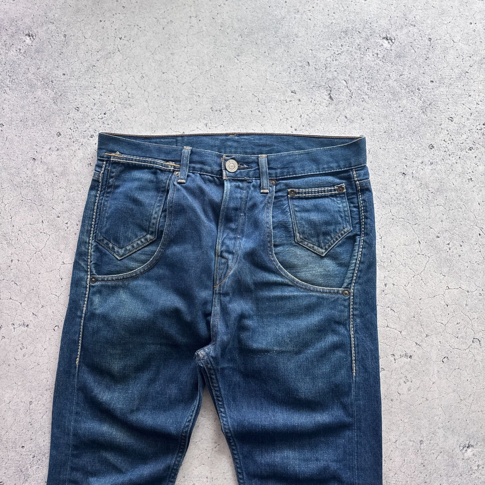 Levi's Levi’s Engineered Big Pocket Vintage Jeans Selvedge Pants Size US 30 / EU 46 - 8 Thumbnail