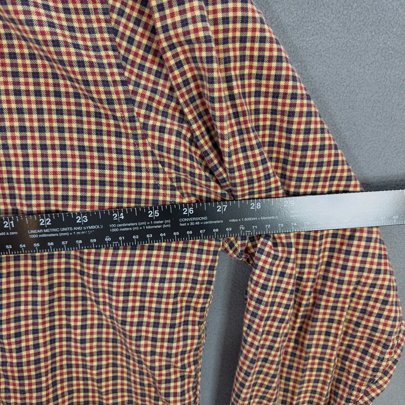 Abercrombie & Fitch Vtg Abercrombie Fitch Flannel Men L Button Up Baggy 90s Size US L / EU 52-54 / 3 - 3 Thumbnail