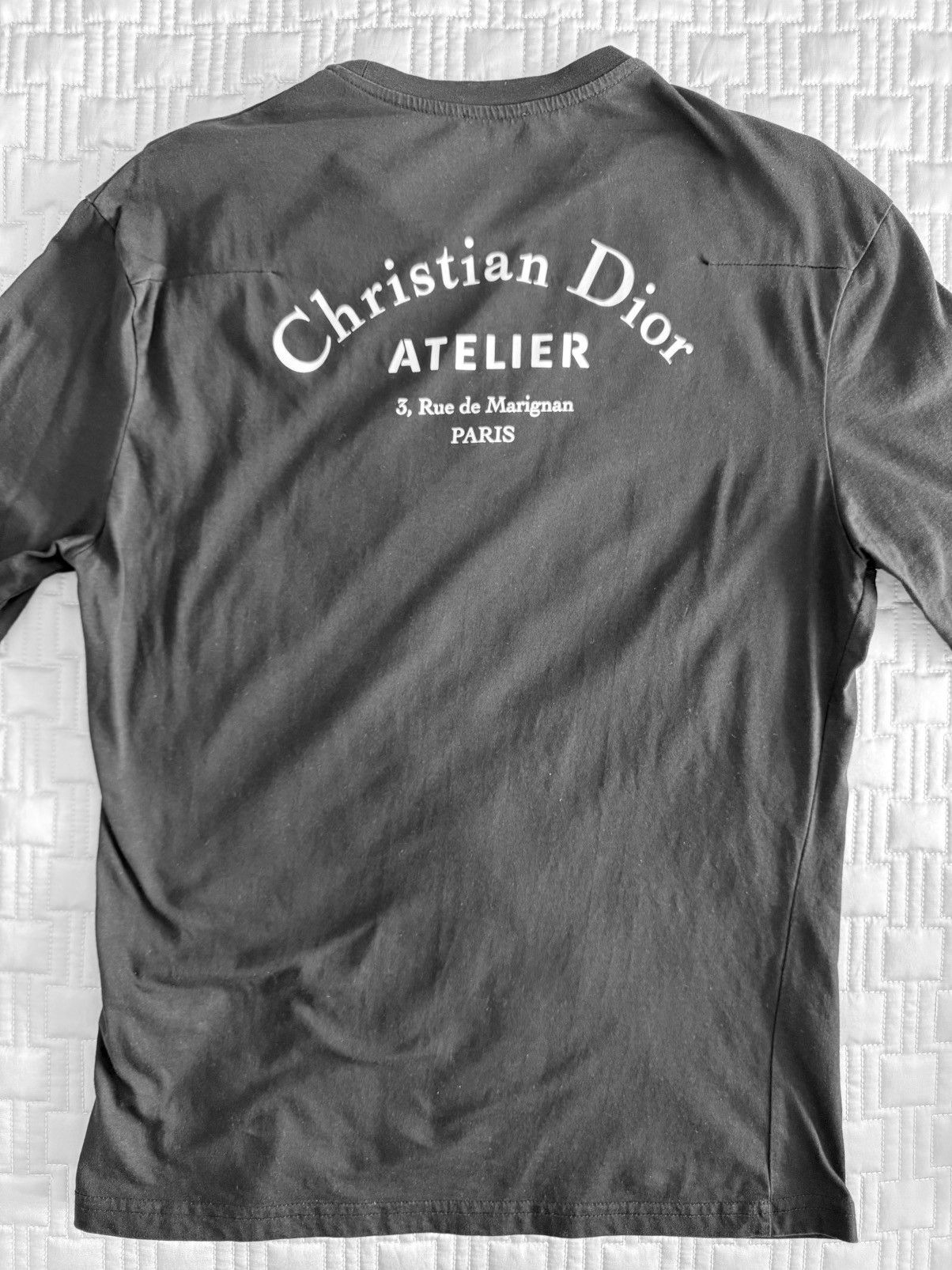 Dior Dior Homme Atelier logo tee black size S Size US S / EU 44-46 / 1 - 2 Thumbnail