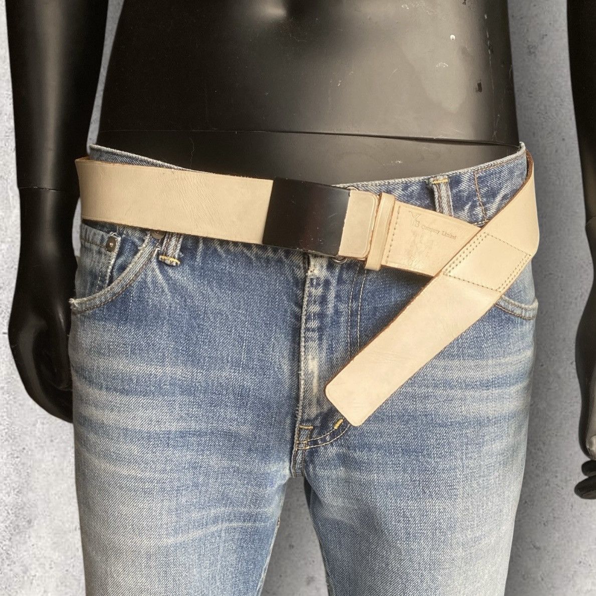 Yohji Yamamoto Y’s Asymmetric belt Size ONE SIZE - 1 Thumbnail
